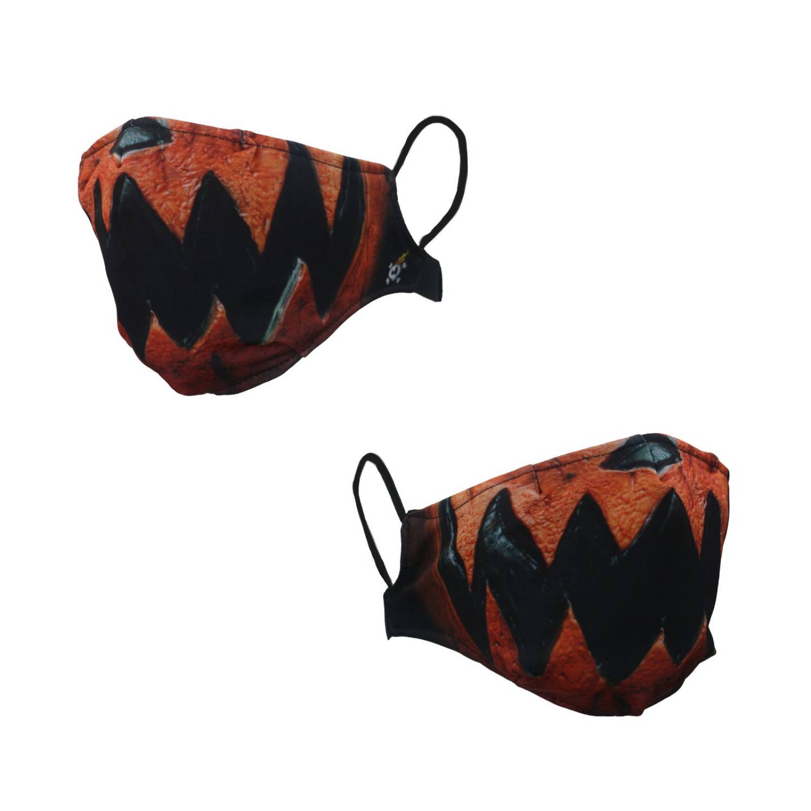 Máscara de latex de tela Jack O´Lantern - Jack O´Lantern fabric mask