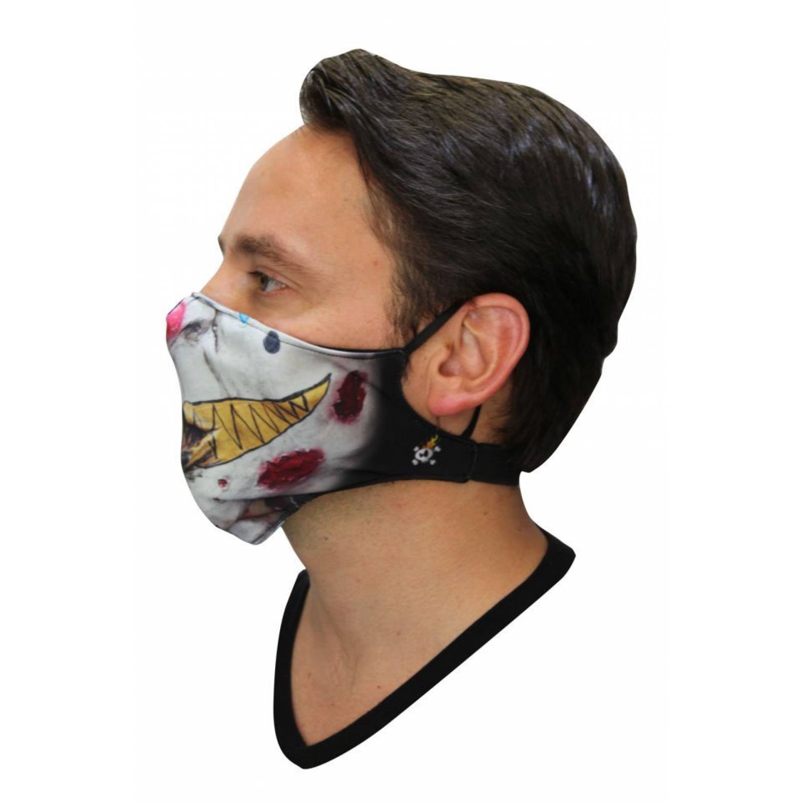 Máscara de latex de tela Mime Zack - Mime Zack cloth mask