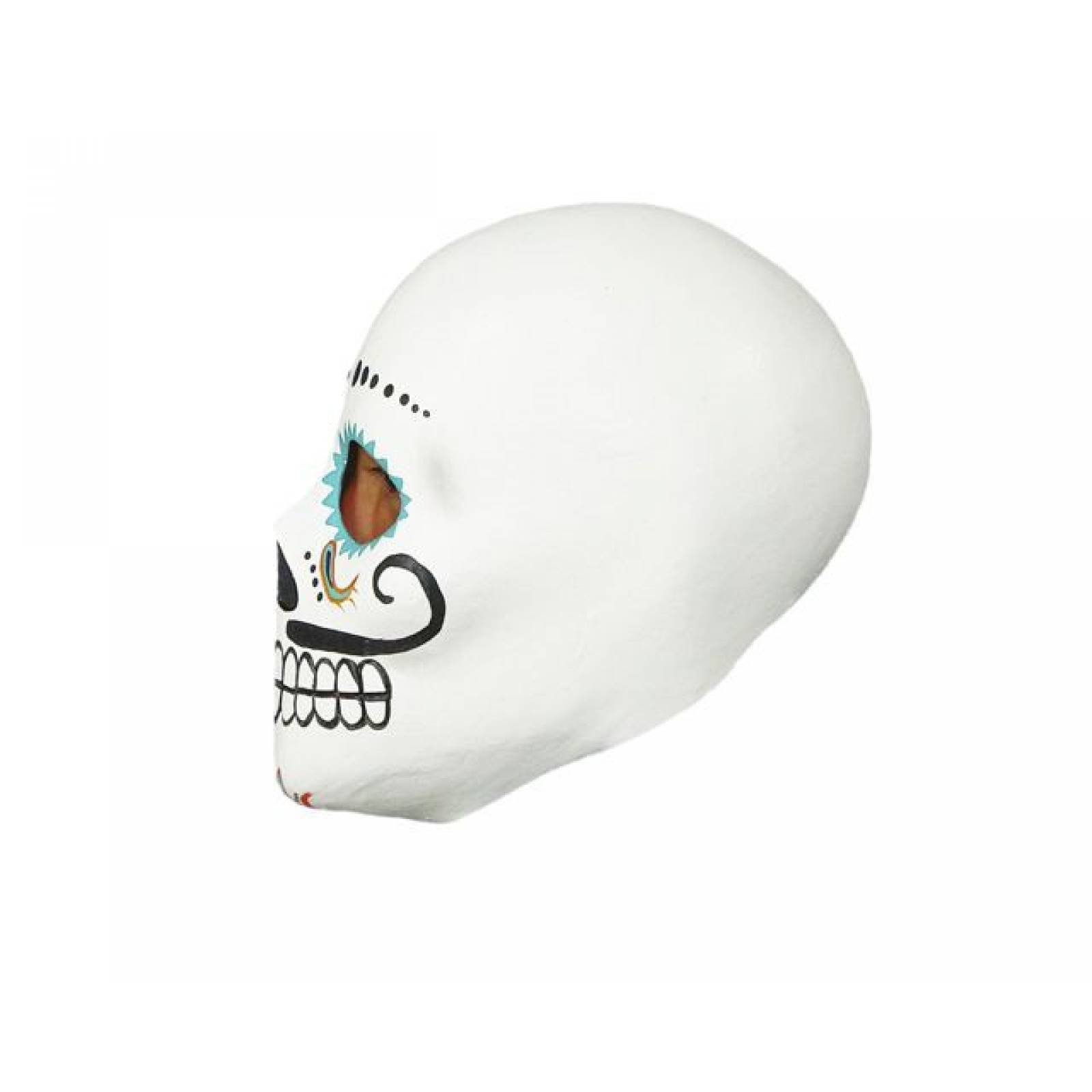 Máscara de latex de Día de Muertos: Catrin Deluxe - Day of the Dead: Catrin Deluxe