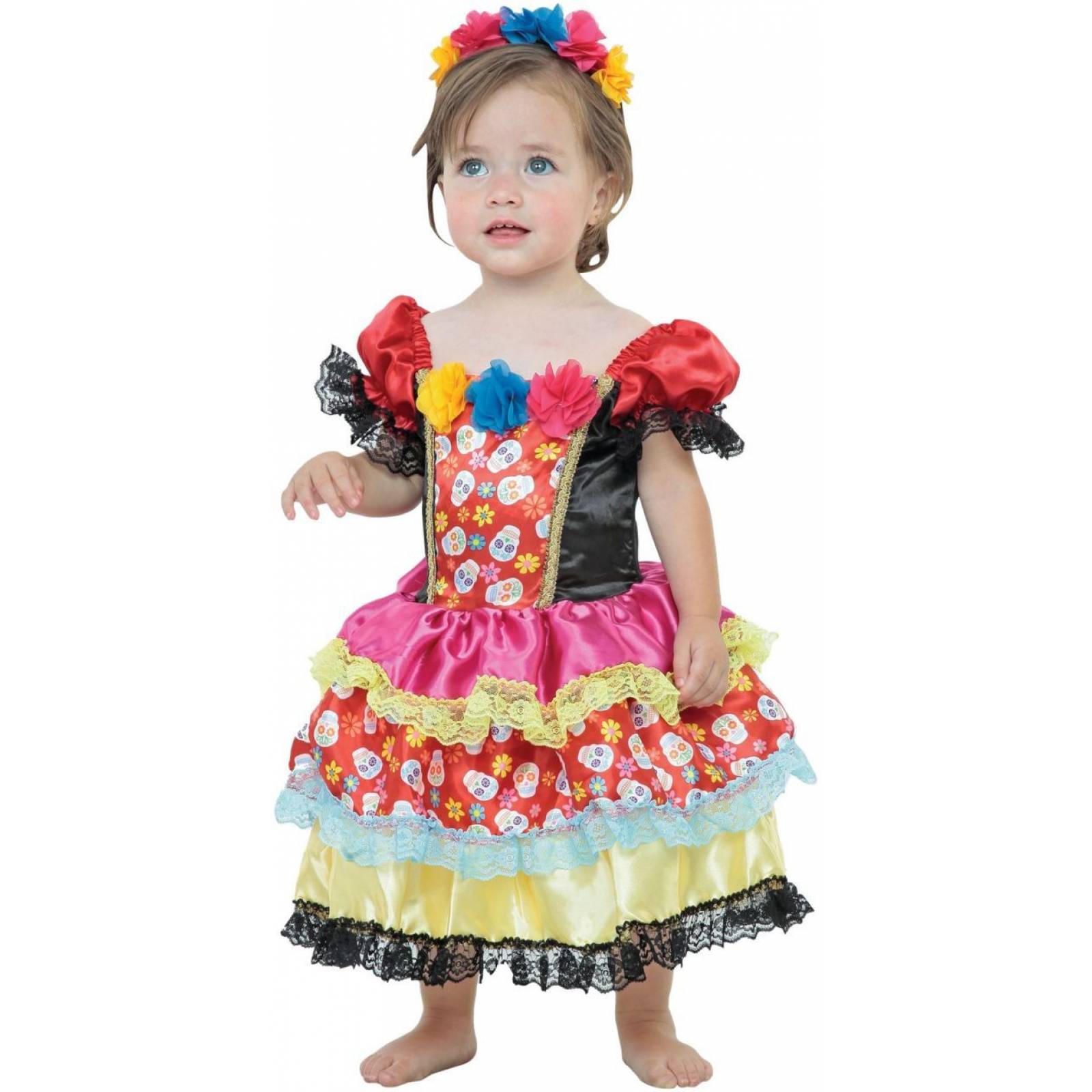 Disfraz de halloween de Candy Catrina - Talla 6 a 8 - Candy Catrina - Talla 6 a 8