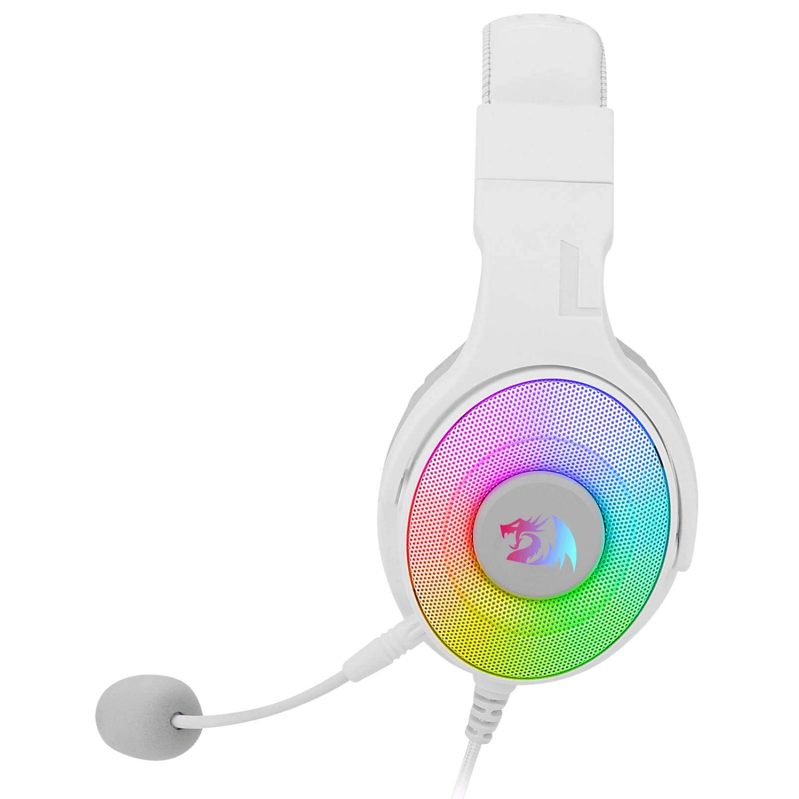Audifonos Gamer Redragon Pandora White H350RGB USB