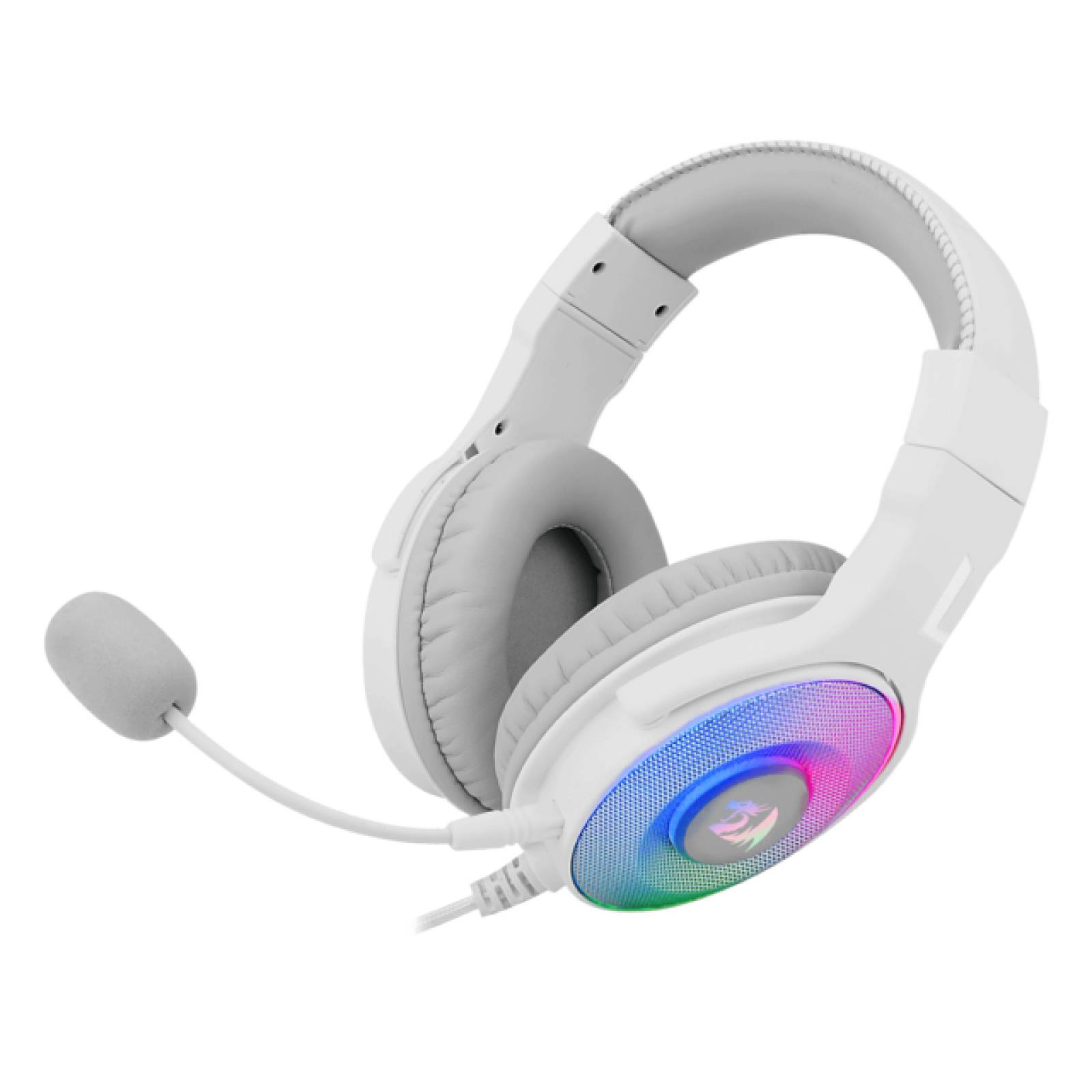 Audifonos Gamer Redragon Pandora White H350RGB USB