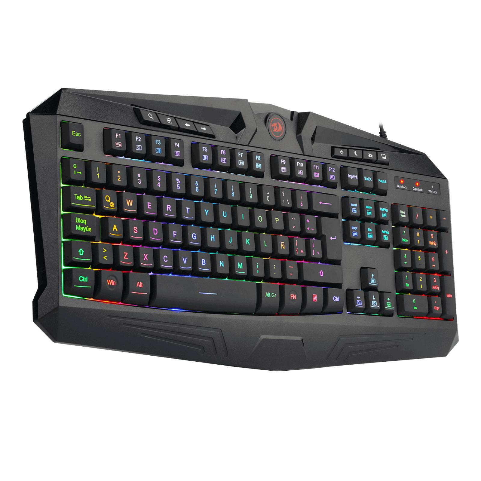 Combo Gamer 2 in 1 Tecaldo y Mouse S101-3