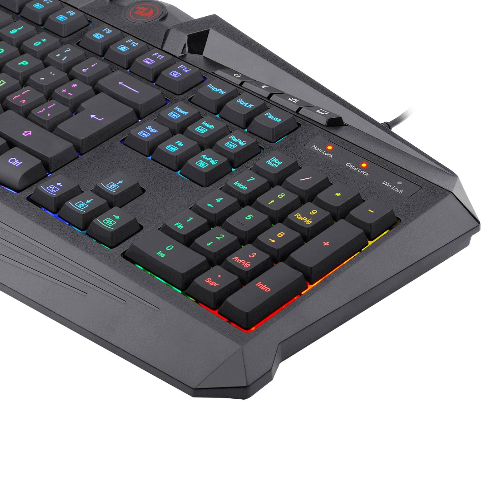 Combo Gamer 2 in 1 Tecaldo y Mouse S101-3