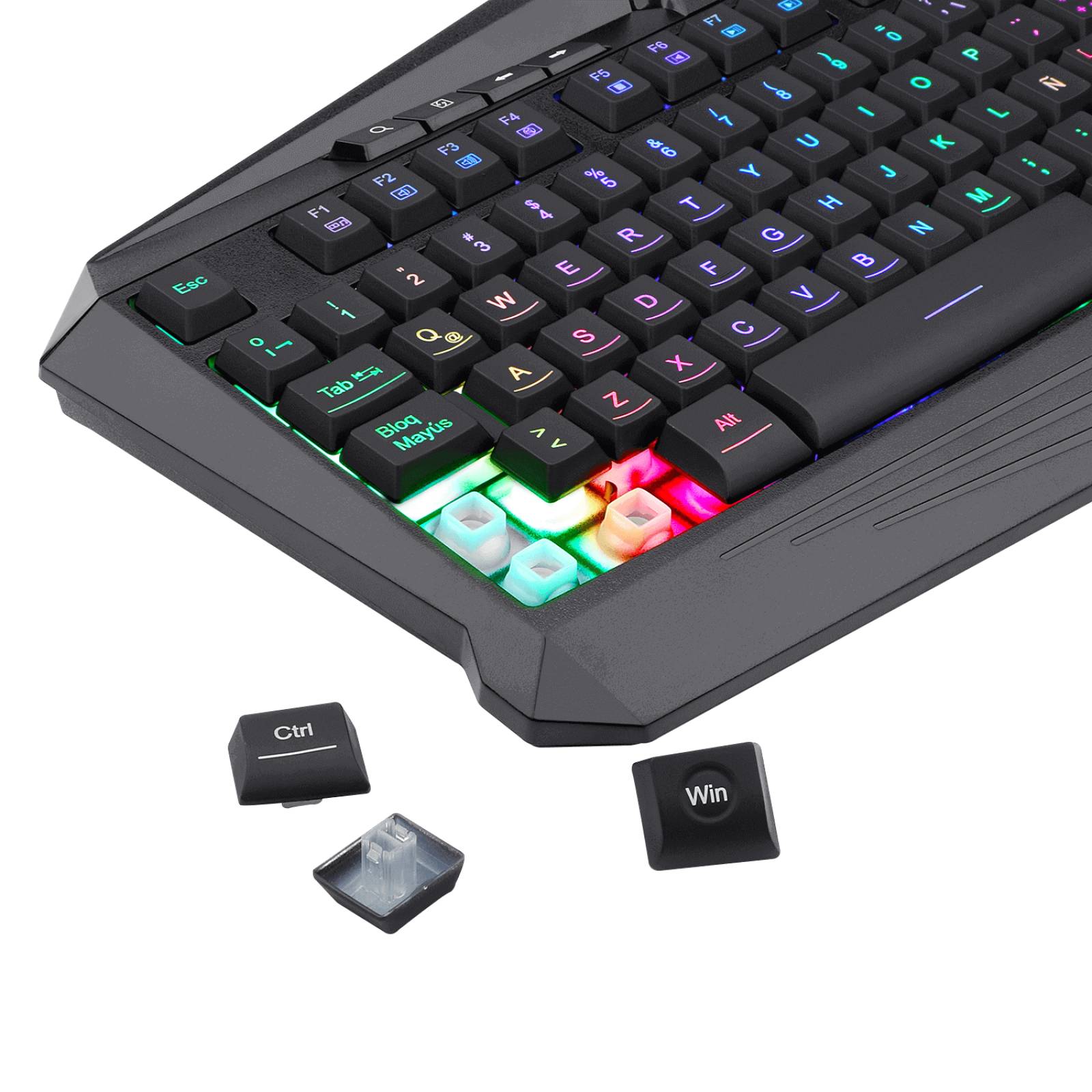 Combo Gamer 2 in 1 Tecaldo y Mouse S101-3