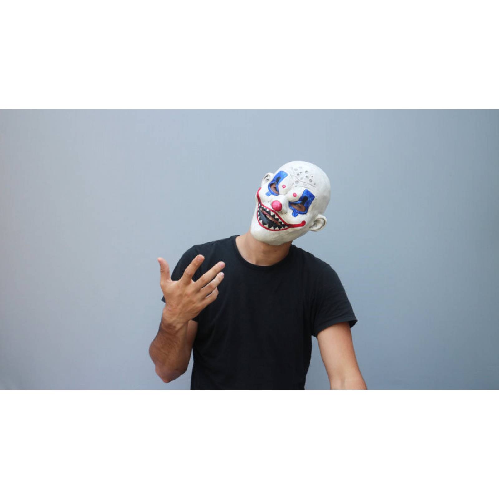 Máscara de latex de PANDA PAYASO: RAF - PANDA CLOWN: RAF