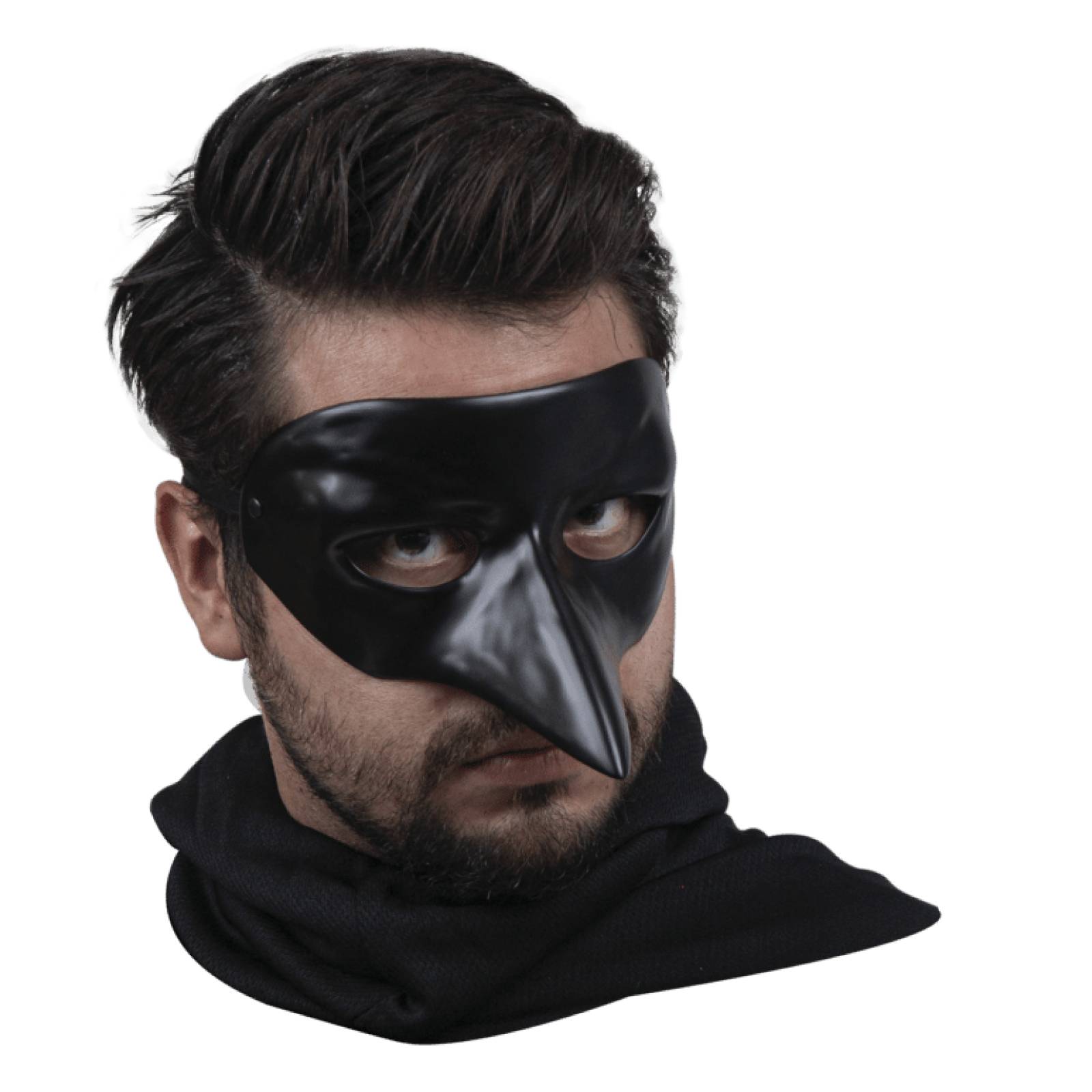 Máscara de Látex Corvo Negro - Corvo Black