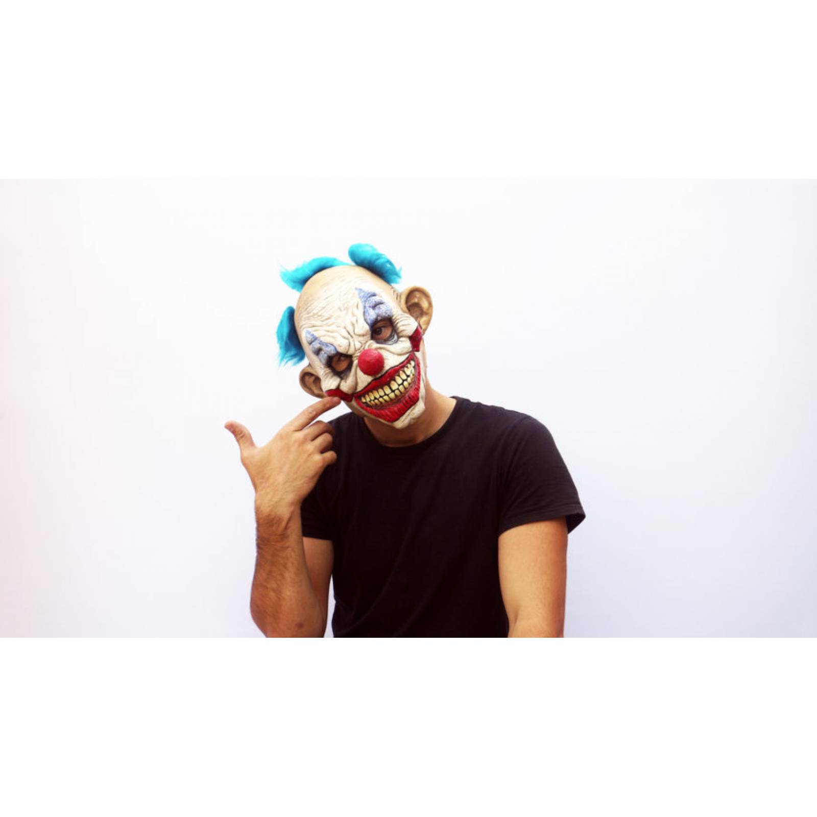 Máscara de latex de Dammy el payaso Jr. - Dammy the Clown Jr.