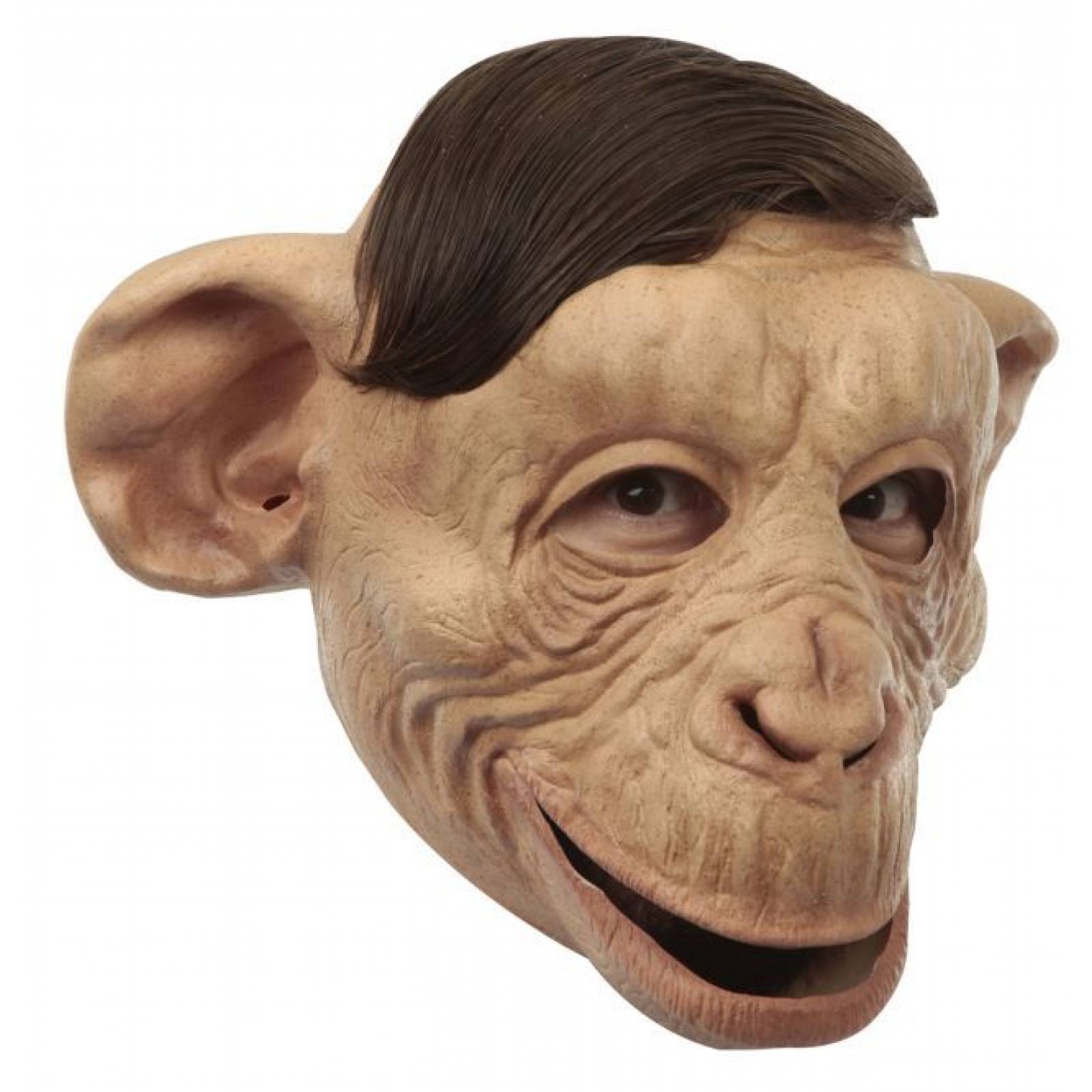 Máscara de latex de Peinado personalizable de chimpancé - Chimp customizable hairstyle