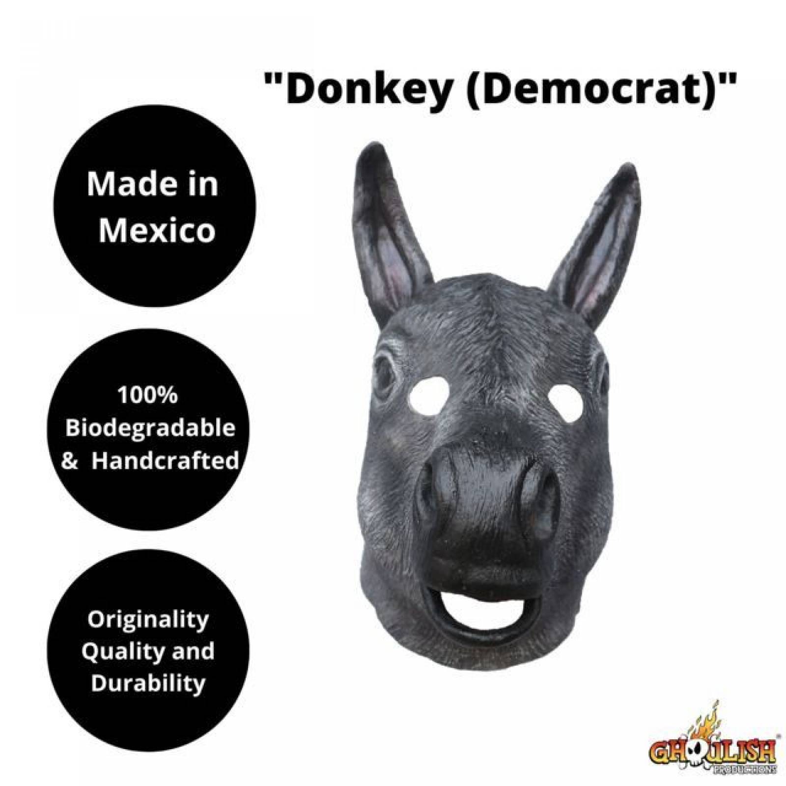 Máscara de latex de Burro - Donkey
