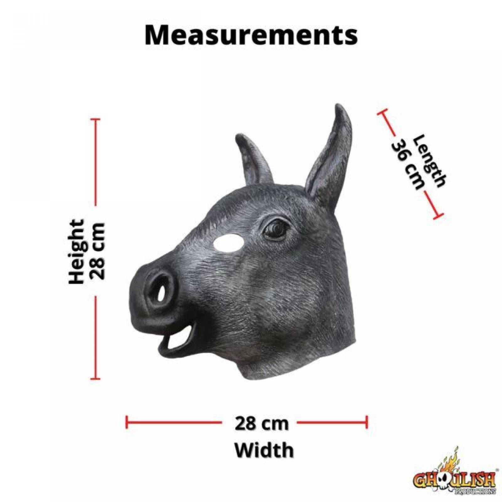 Máscara de latex de Burro - Donkey