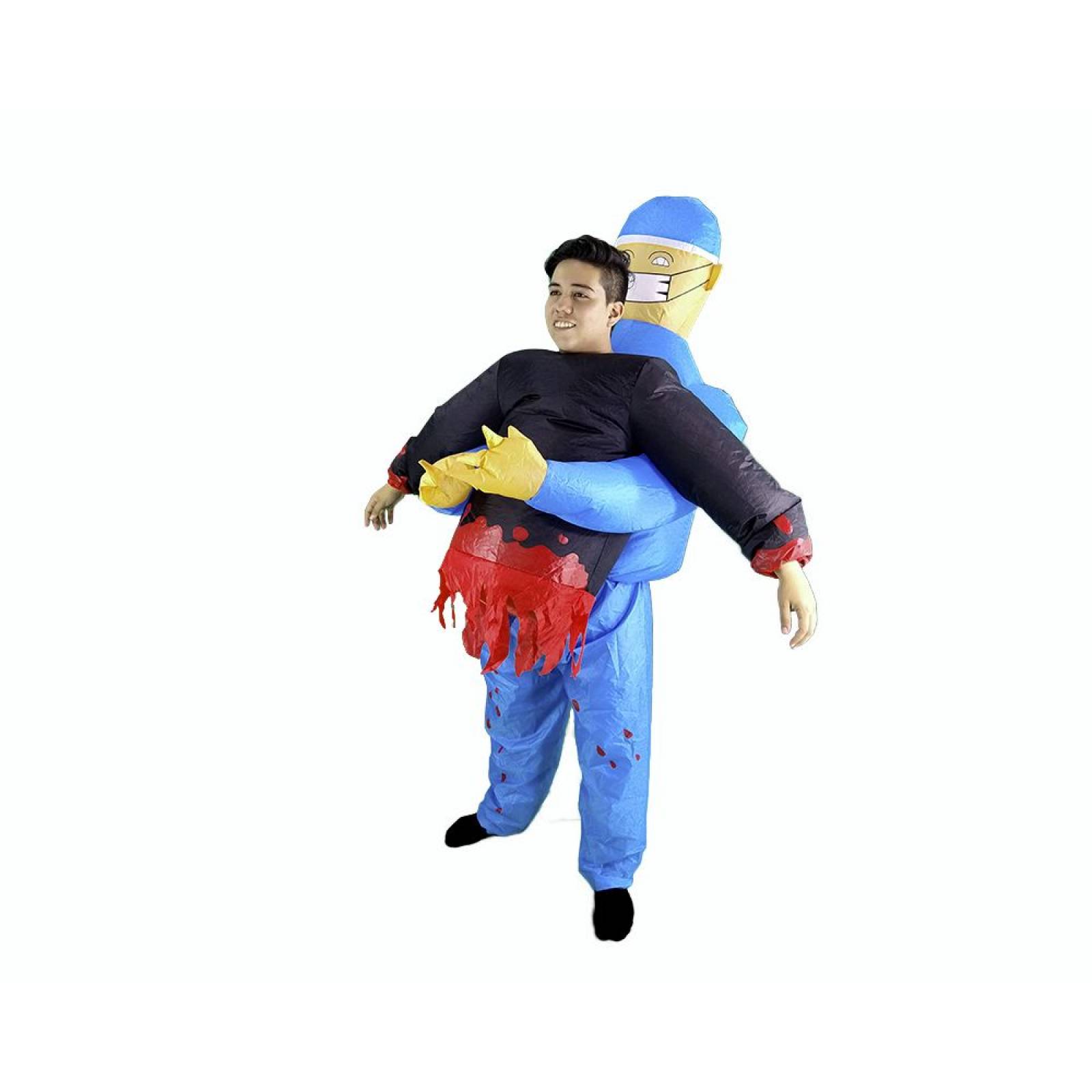 Máscara de Látex Loco Cirujano Inflable