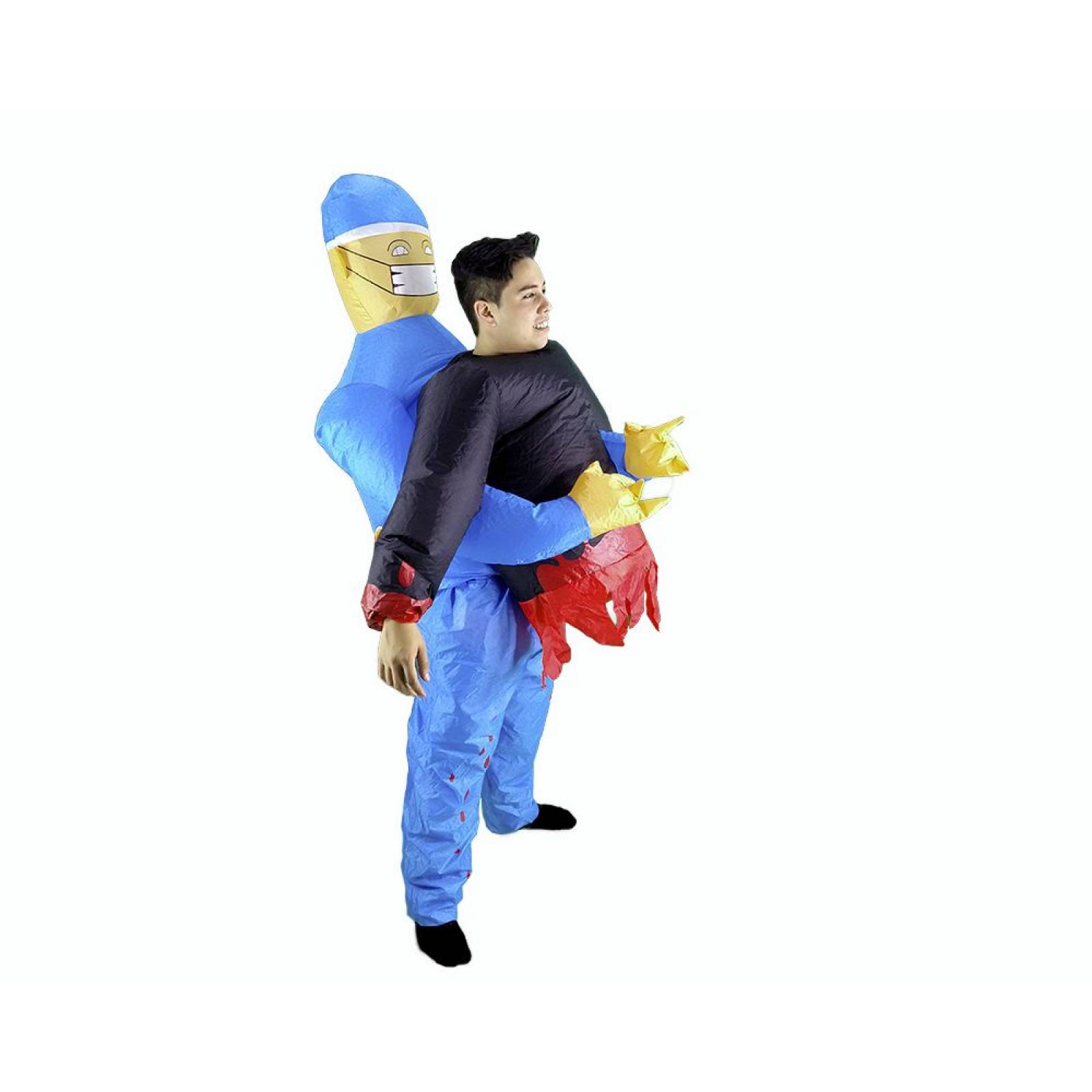 Máscara de Látex Loco Cirujano Inflable