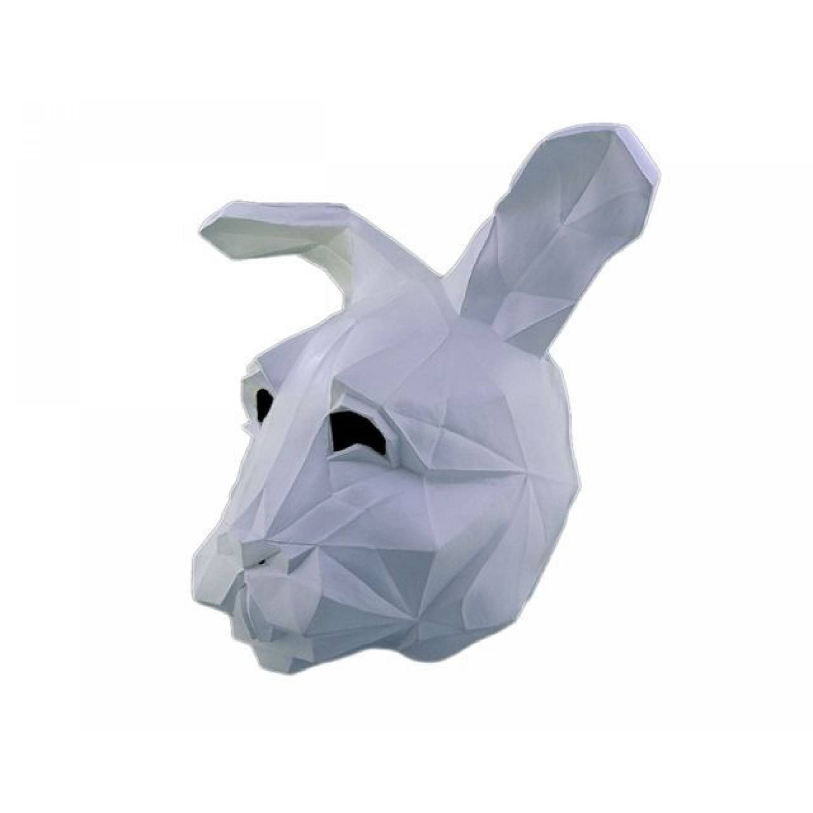 Máscara de latex de Conejito Low Poly - Low Poly Bunny