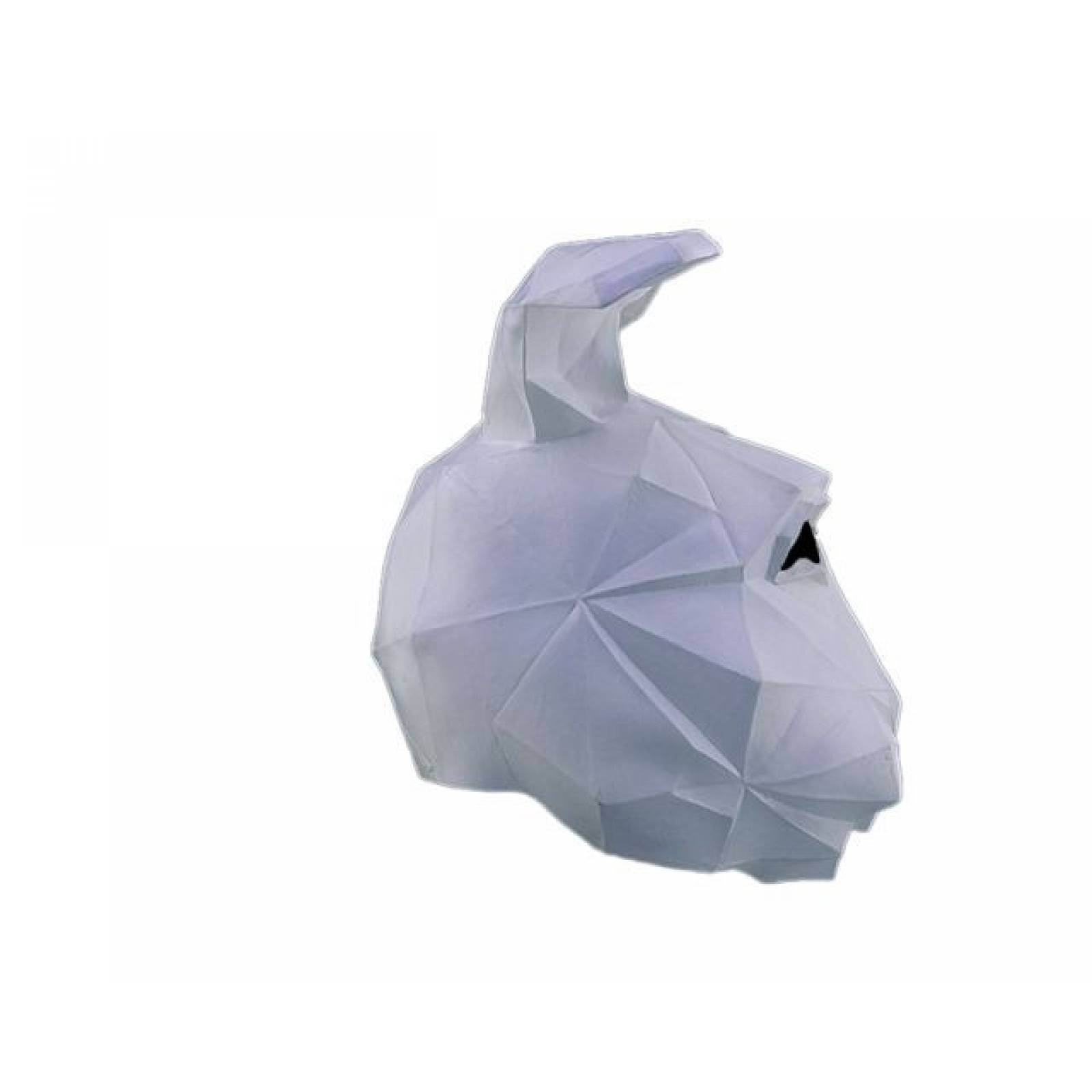 Máscara de latex de Conejito Low Poly - Low Poly Bunny