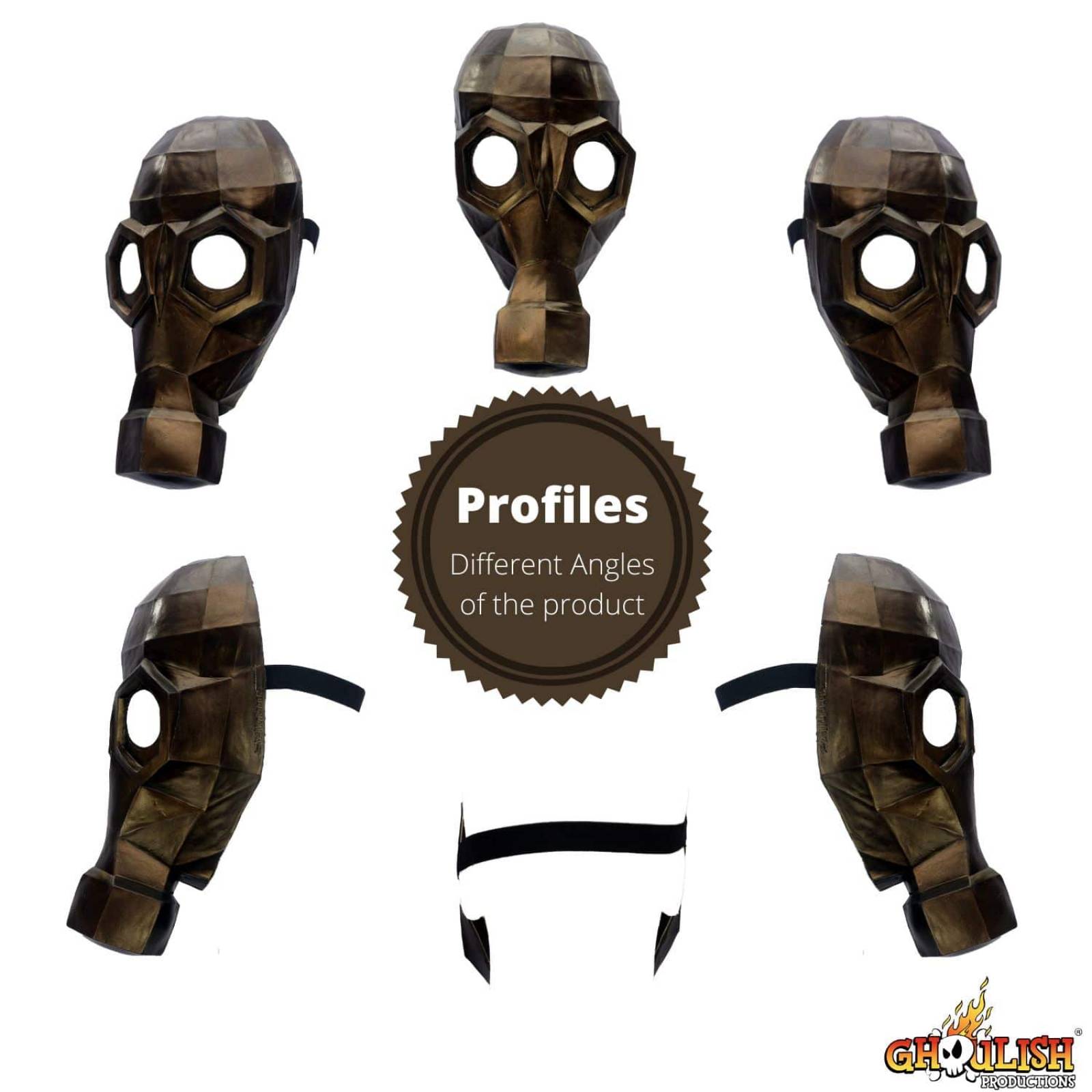 Máscara de Látex Low Poly Gas Jr.