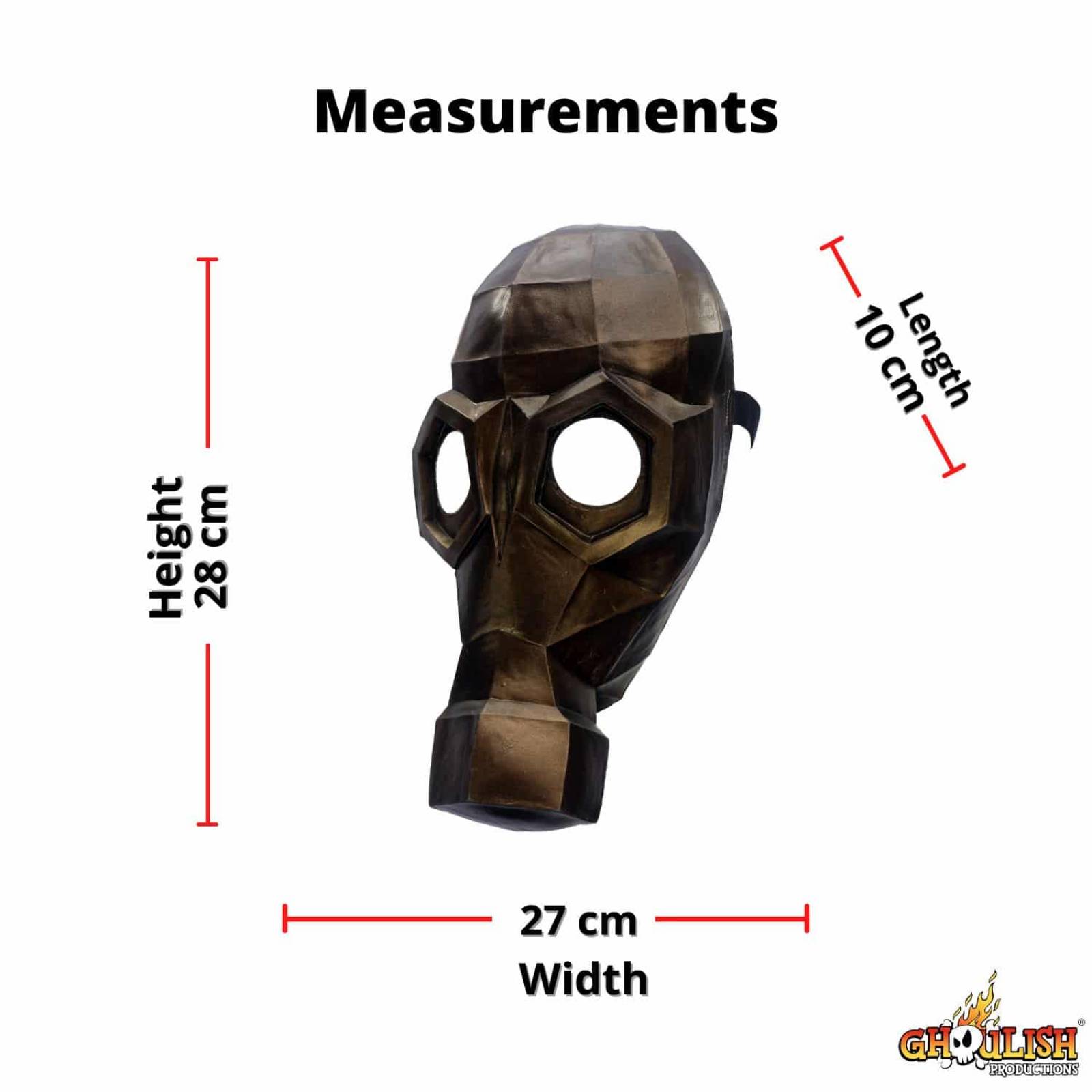 Máscara de Látex Low Poly Gas Jr.