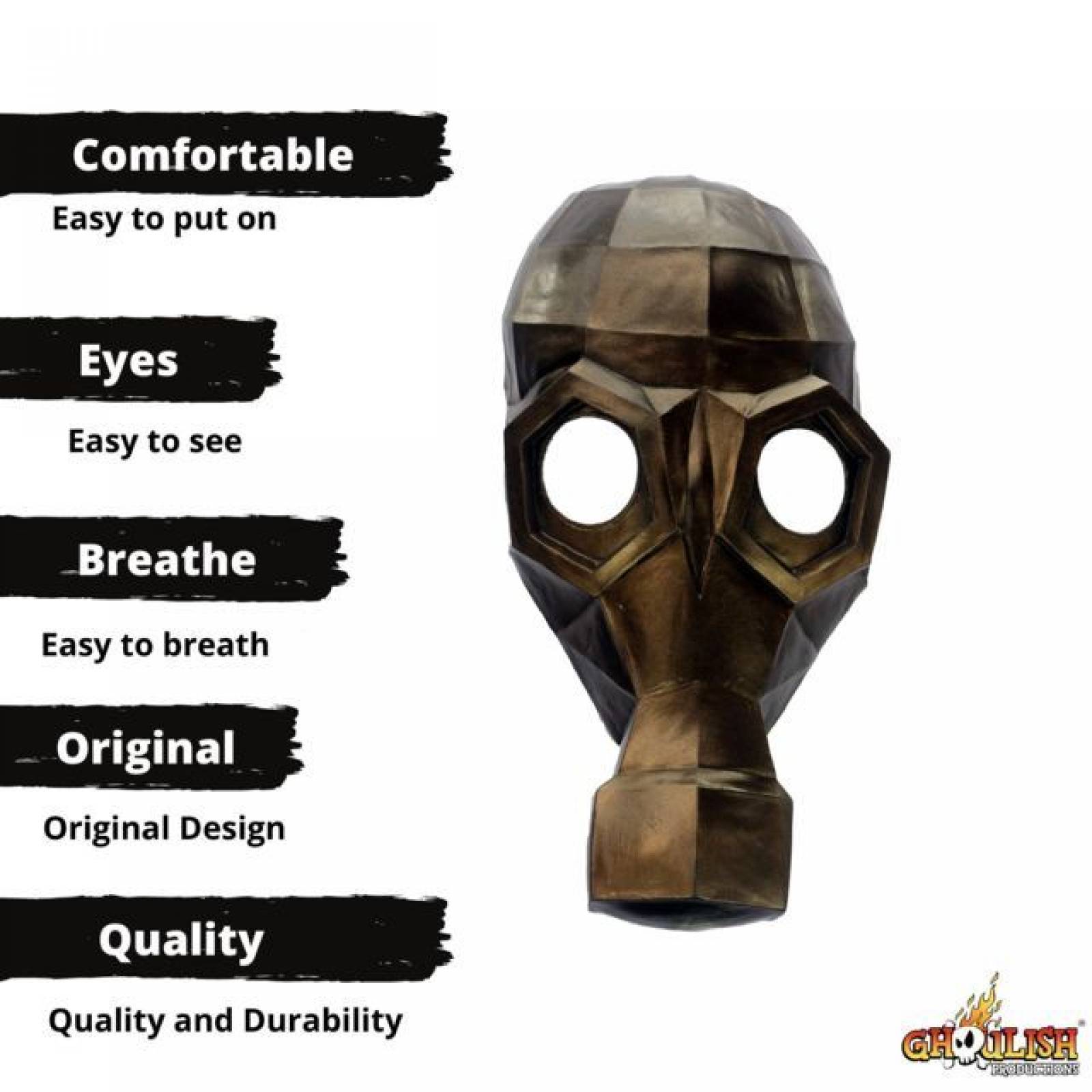 Máscara de Látex Low Poly Gas Jr.