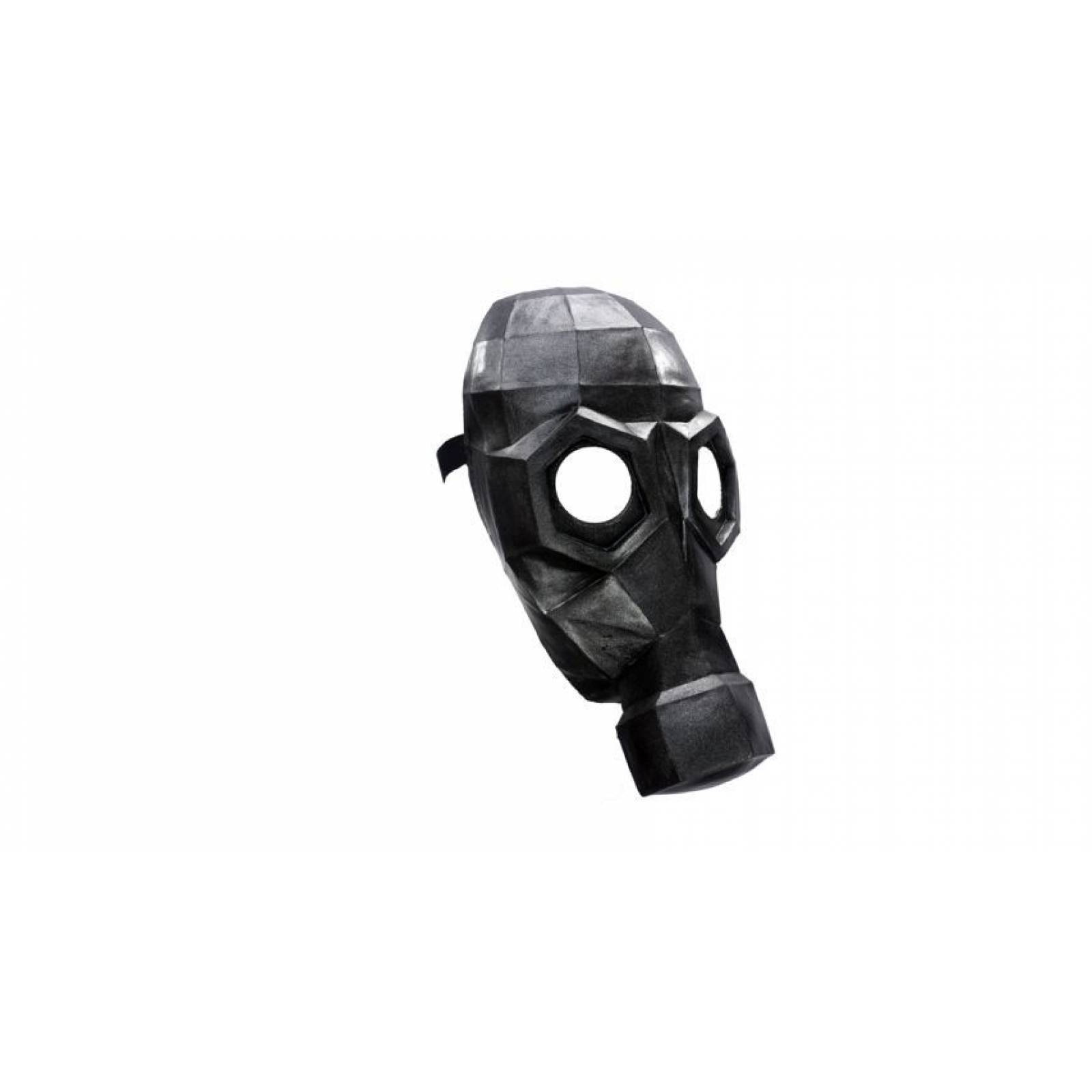 Máscara de latex de gas Low Poly - Low Poly Gas Mask