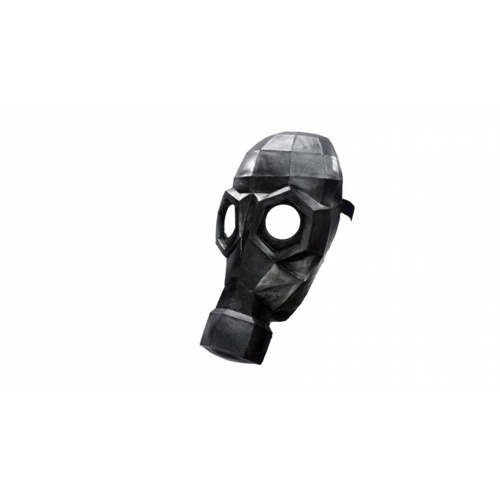 Máscara de latex de gas Low Poly - Low Poly Gas Mask