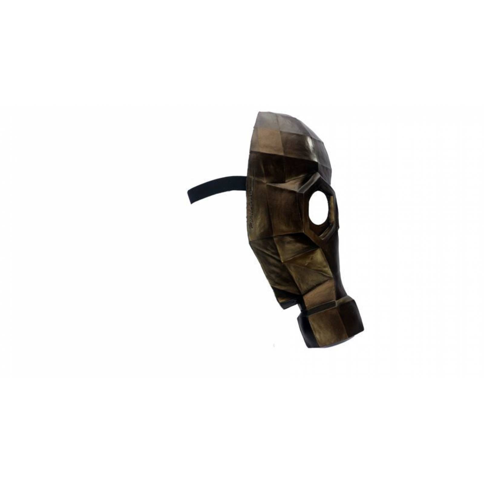 Máscara de latex de gas Low Poly - Low Poly Gas Mask