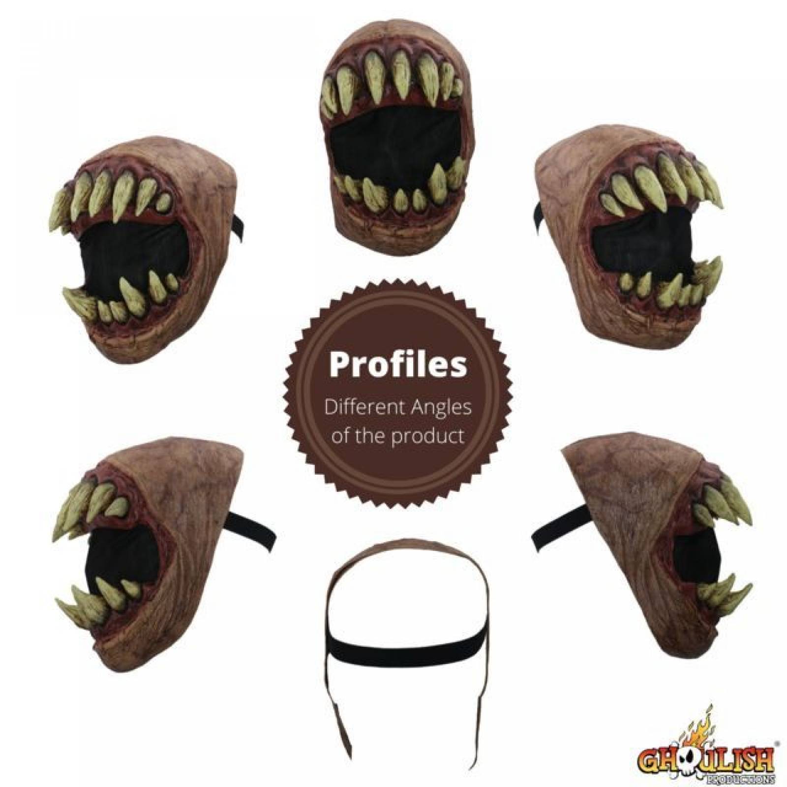 Máscara de Látex Monster Mouth: Creature