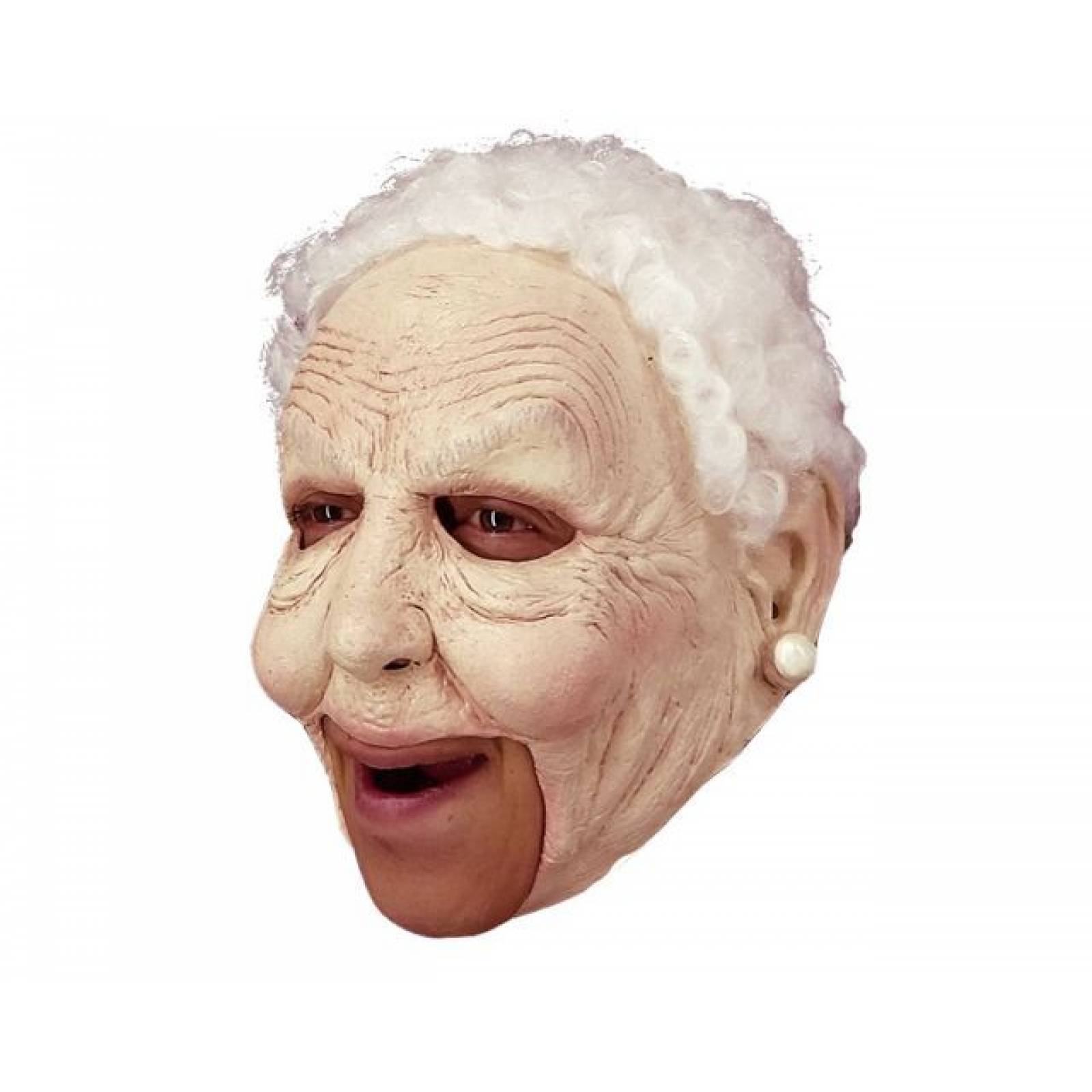 Máscara de latex de Niñera Deluxe Deluxe Babysitter