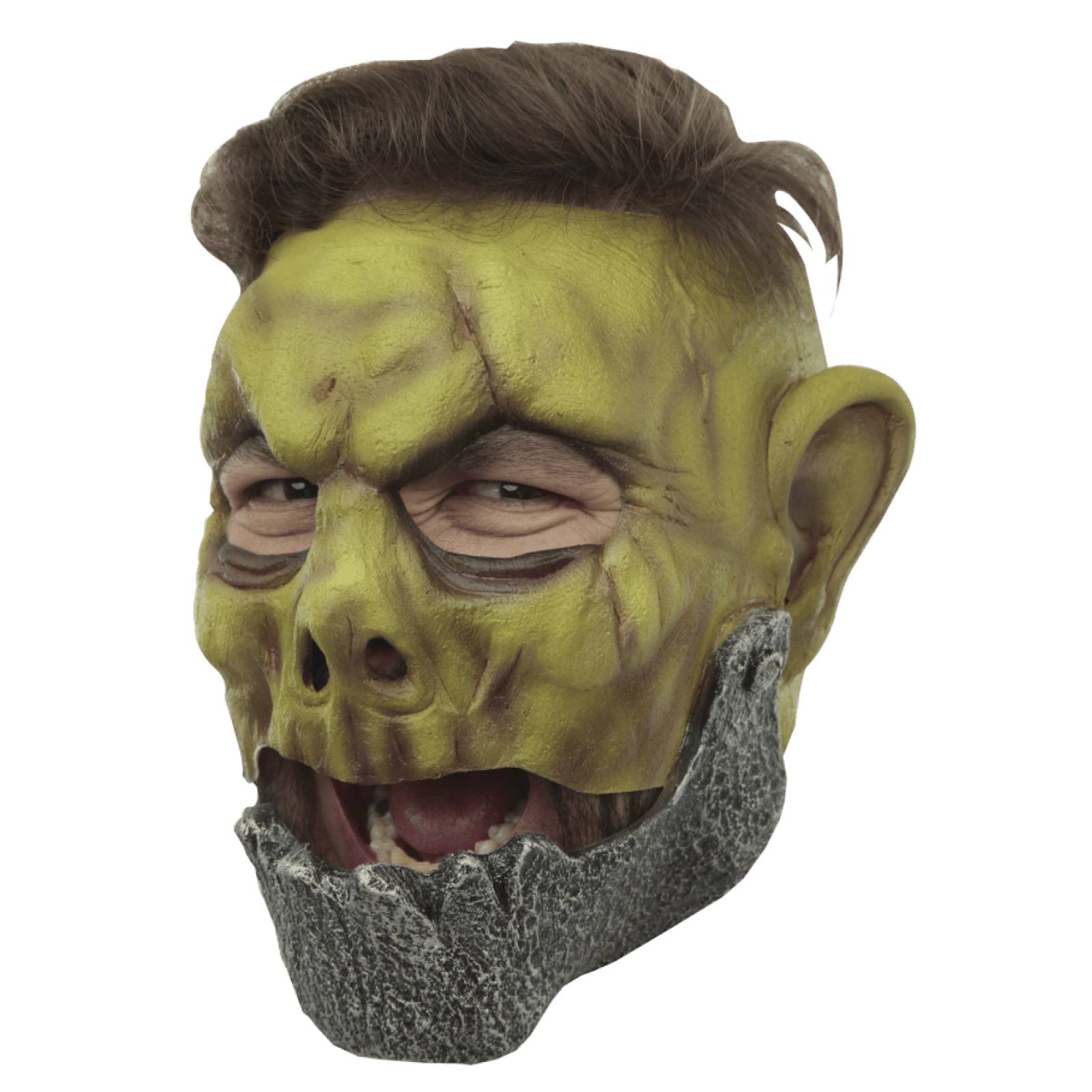 Máscara de Látex Peinado personalizable de mandíbula de metal - Metal jaw customizable hairstyle