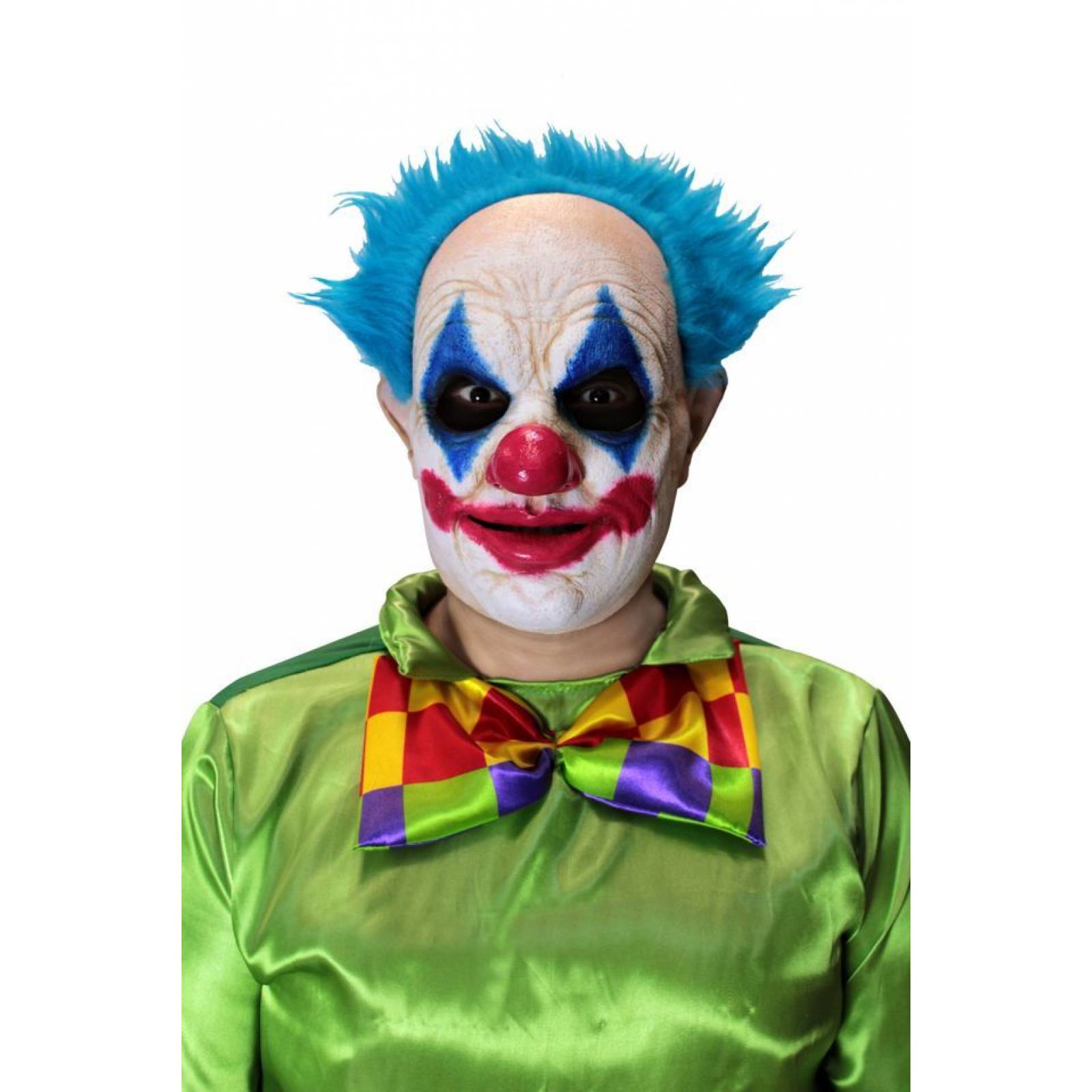 Máscara de latex de Pickles el payaso azul - Pickles the blue clown