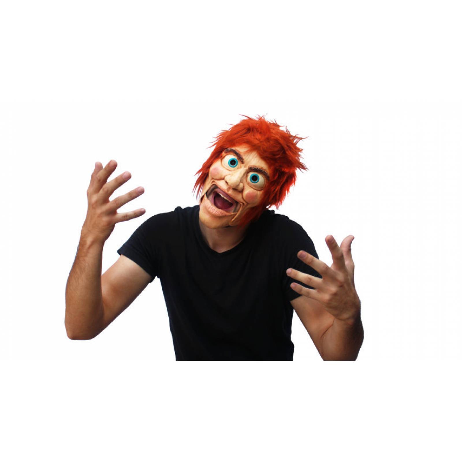 Máscara de latex de Marioneta de lujo - Fancy puppet