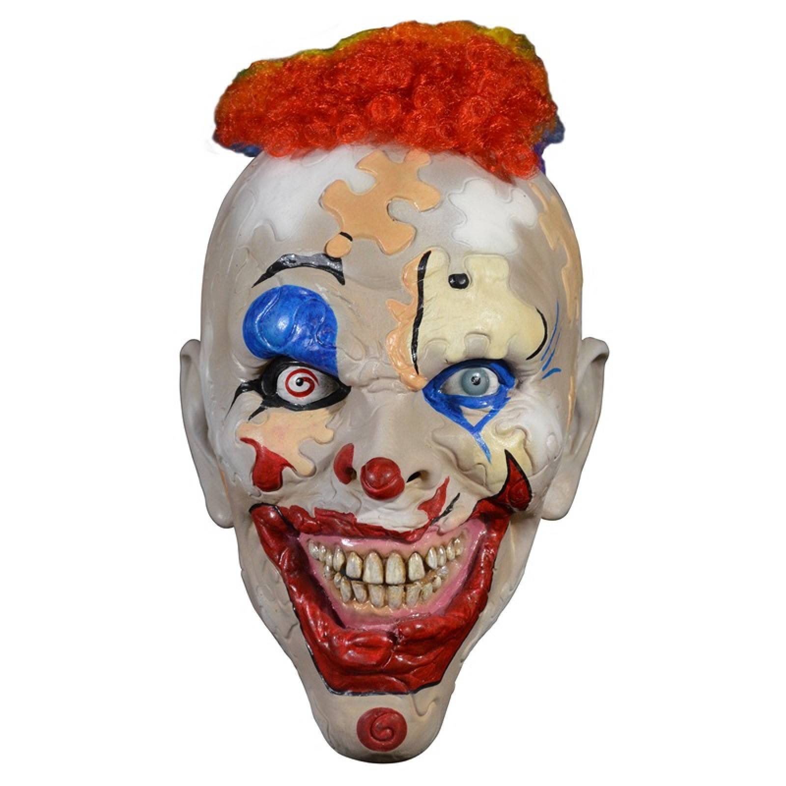 Máscara de latex de Cara de rompecabezas - Puzzle face