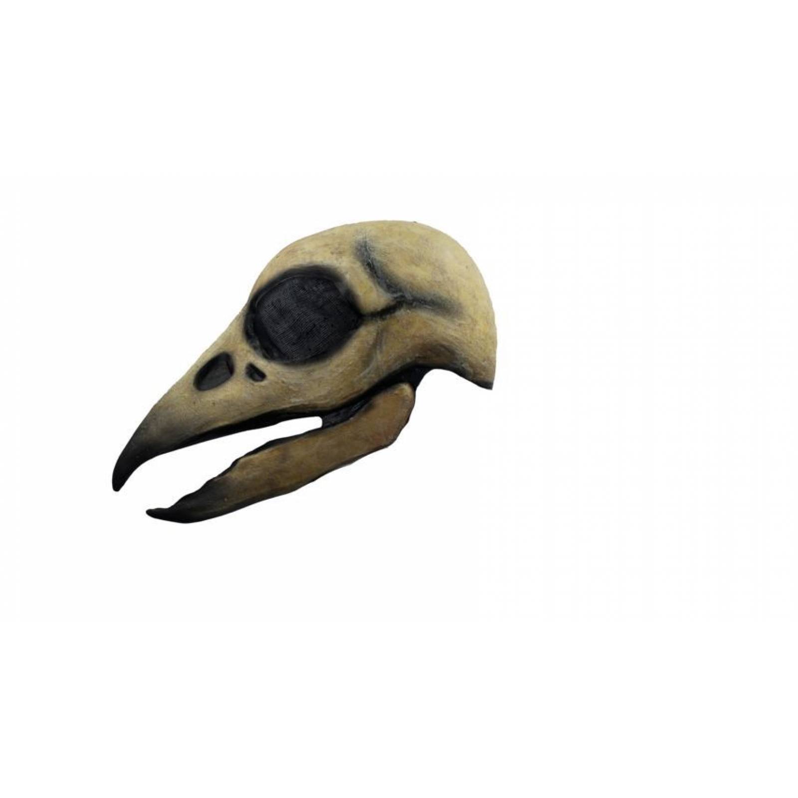 Máscara de latex de Cráneo de cuervo - Raven skull