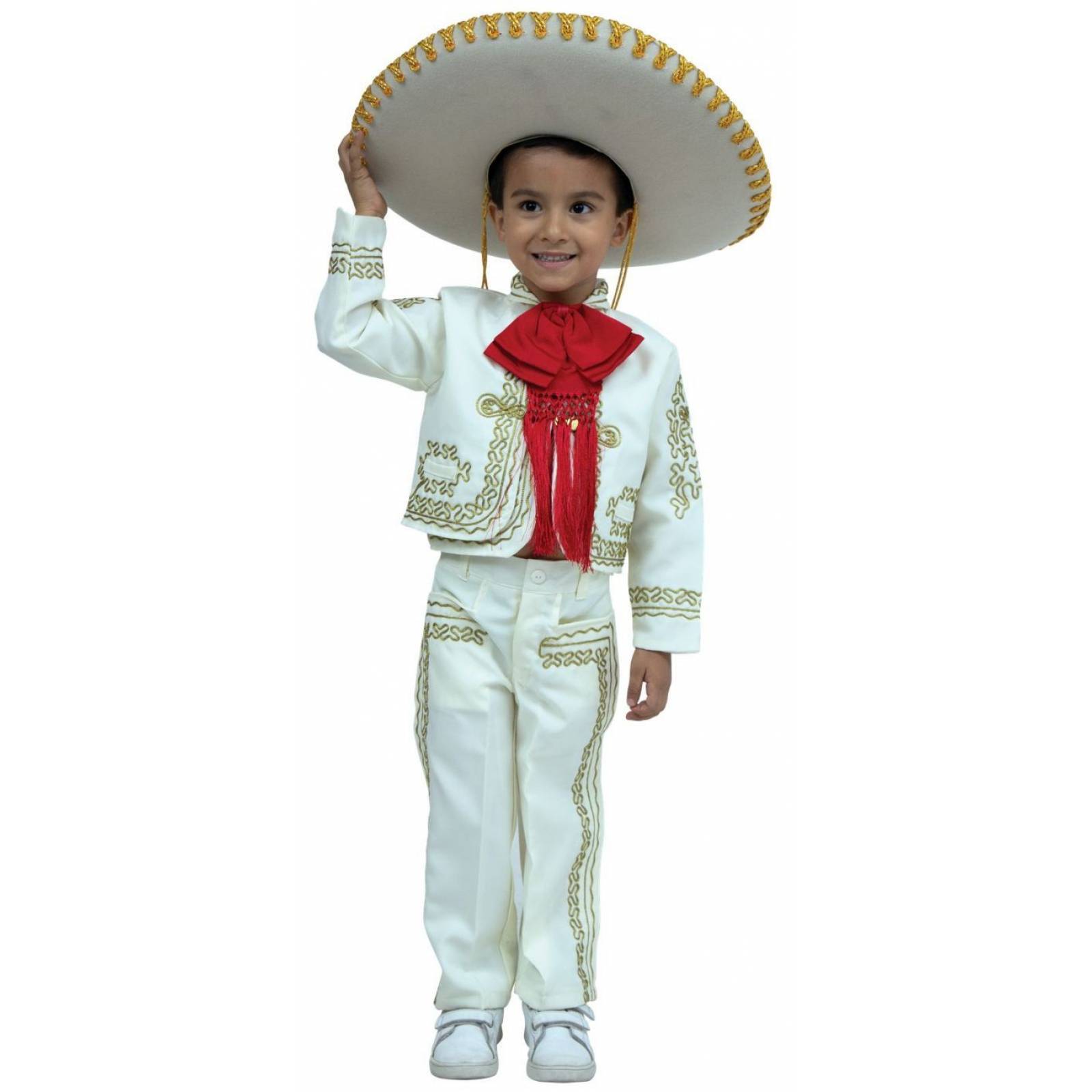 Máscara de Látex Traje Charro de Niño - Talla 4