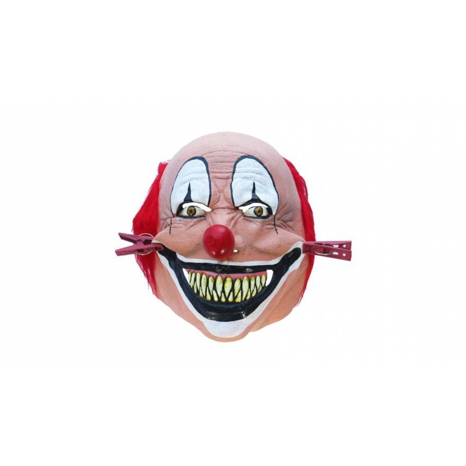 Máscara de latex de Payaso de tenazas - Pincer clown