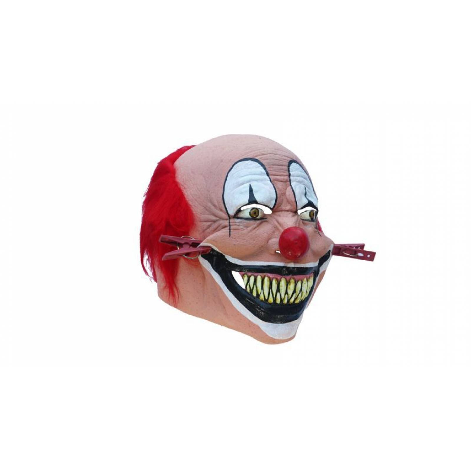 Máscara de latex de Payaso de tenazas - Pincer clown