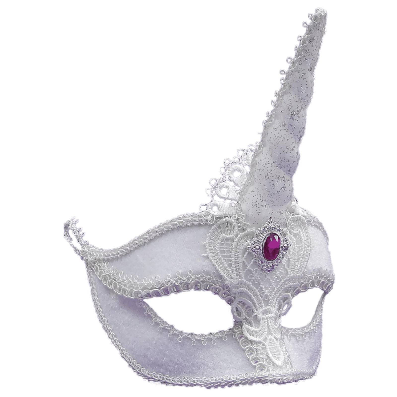 Máscara de Látex unicornio - Unicorn mask
