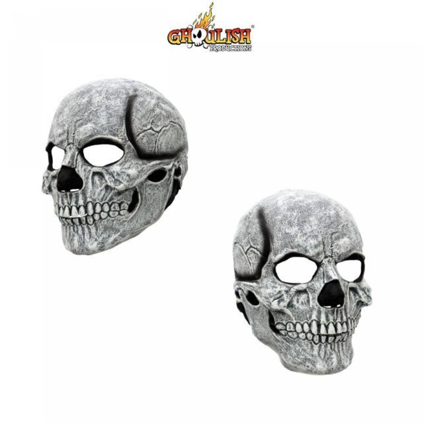 Máscara de latex de Calavera blanca - White skull