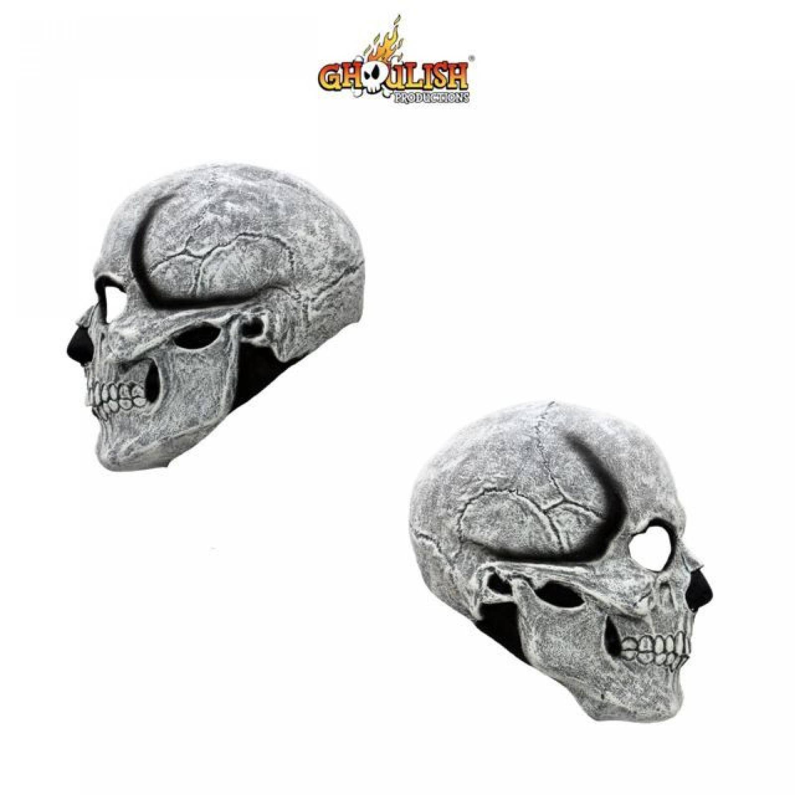 Máscara de latex de Calavera blanca - White skull