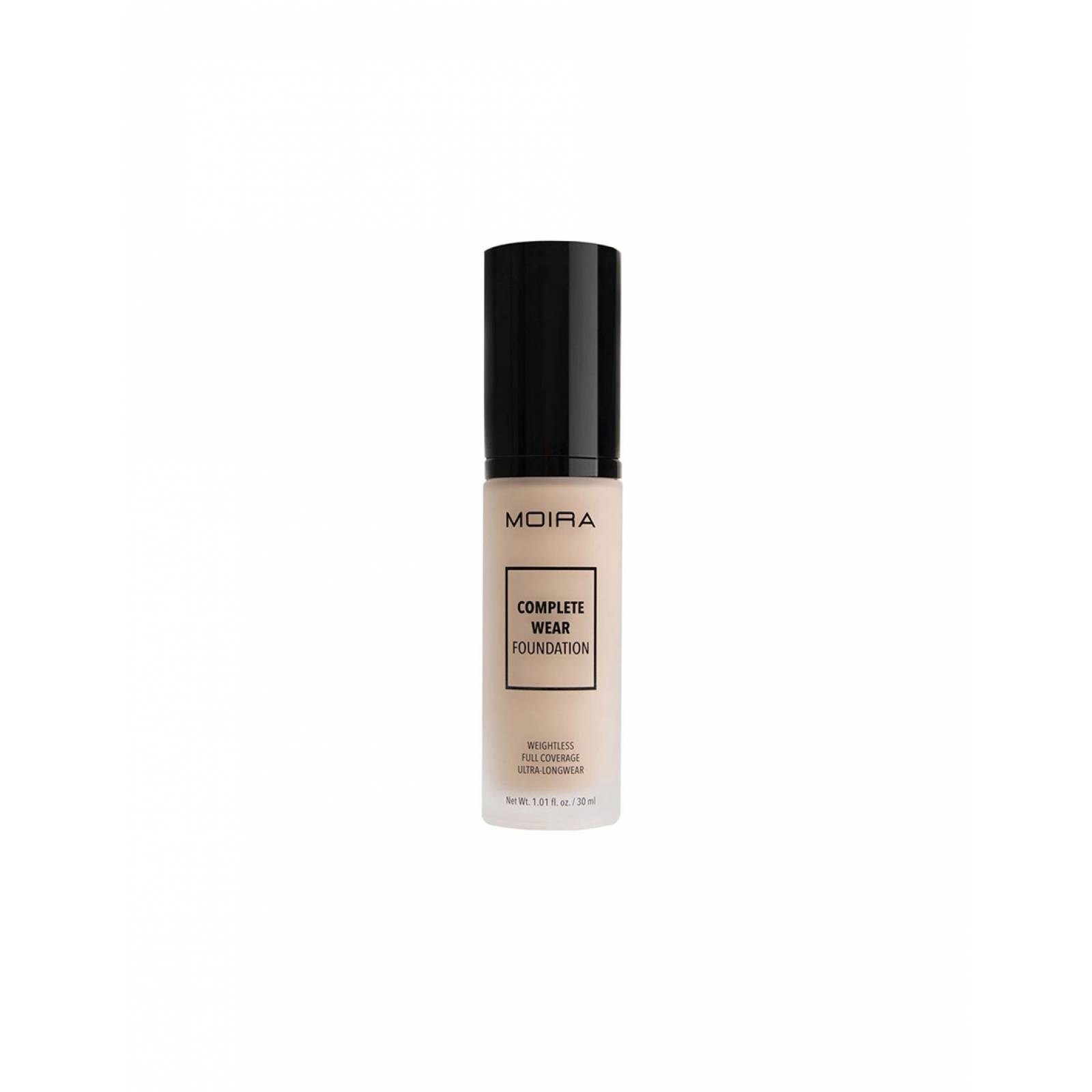 Base de maquillaje cobertura 100 Light Ivory Moira  Cosmetics CWF100
