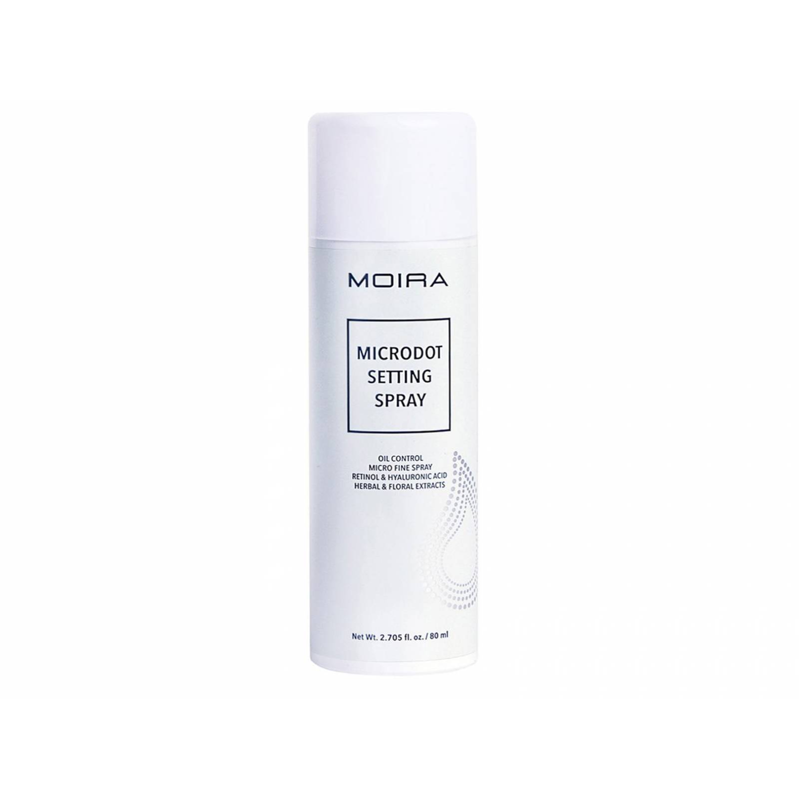 SPRAY FIJADOR MICRODOT  MICRODOT MOIRA COSMETIC MMF001