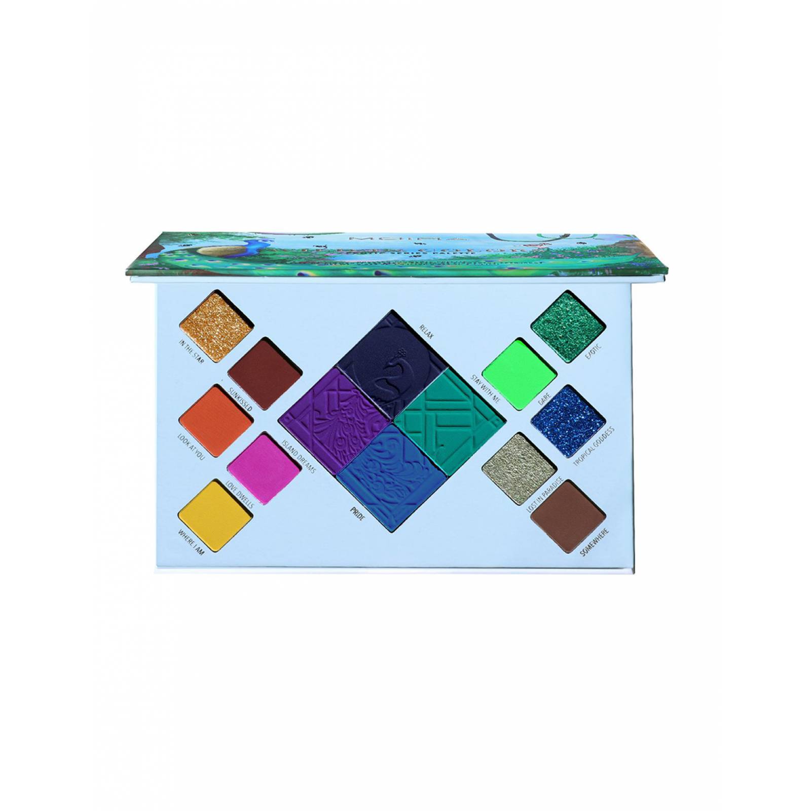 Paleta De Sombras Wild In Colors Moira Cometics Exp001