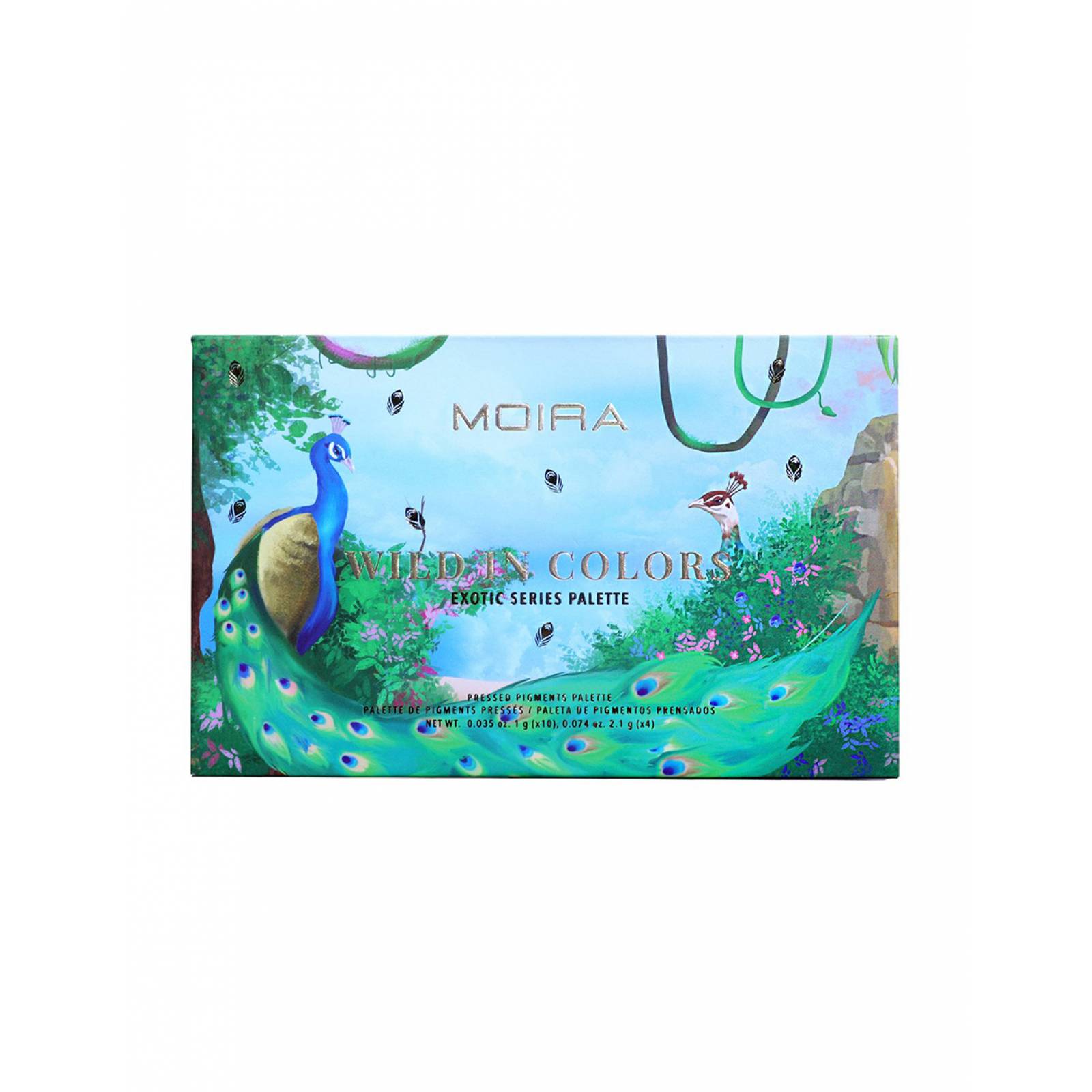 Paleta De Sombras Wild In Colors Moira Cometics Exp001