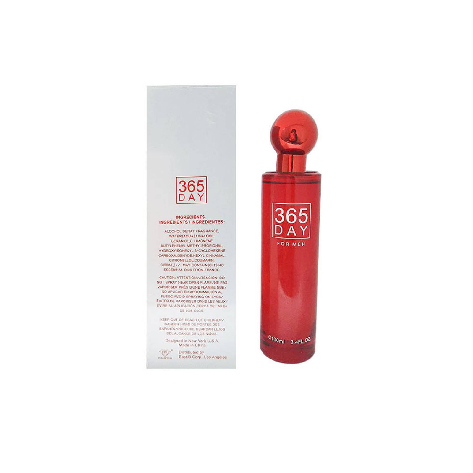 Perfume para caballero 365 Day Red 100ml