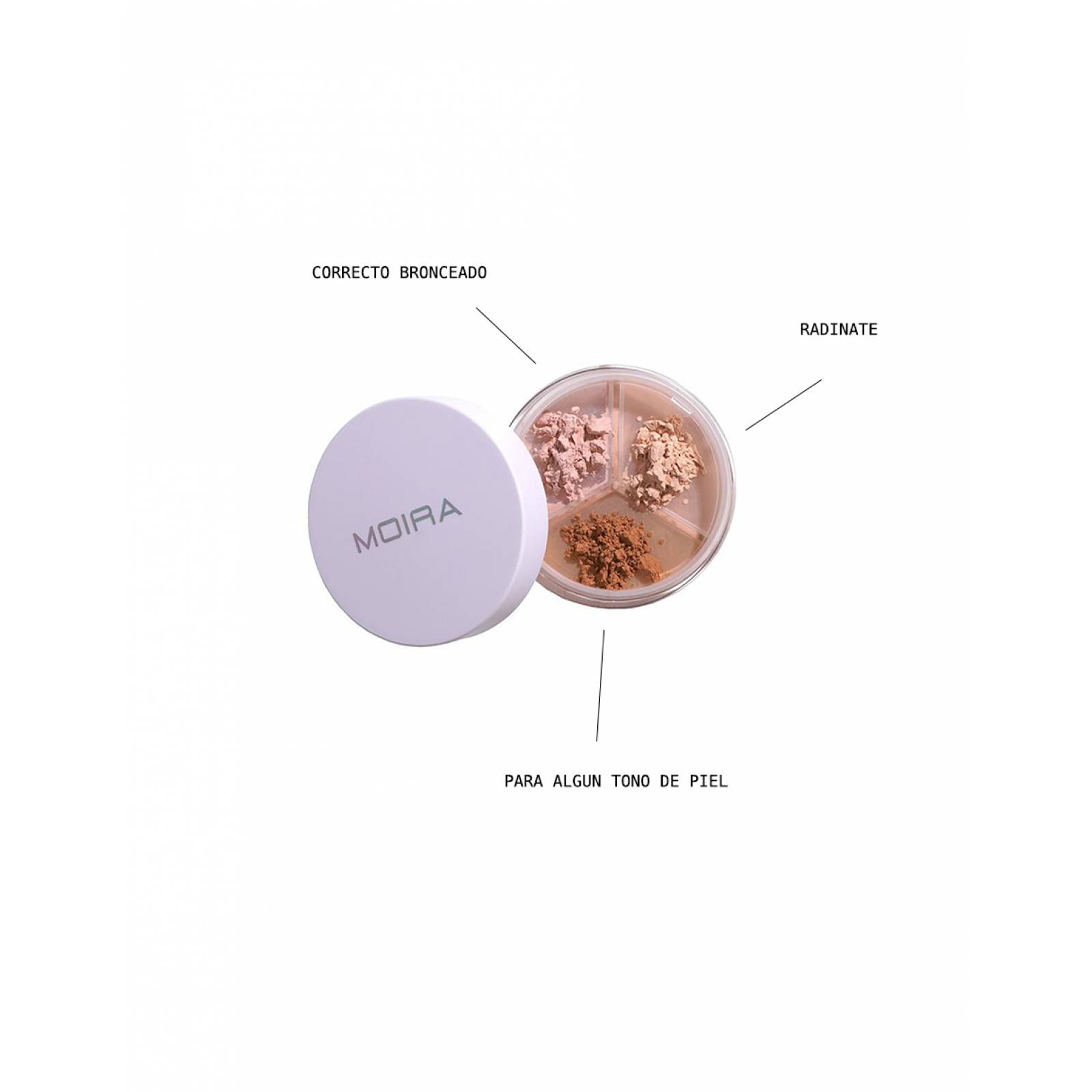 Polvo Fijador Suelto Moira Cosmetics Deep SCP004