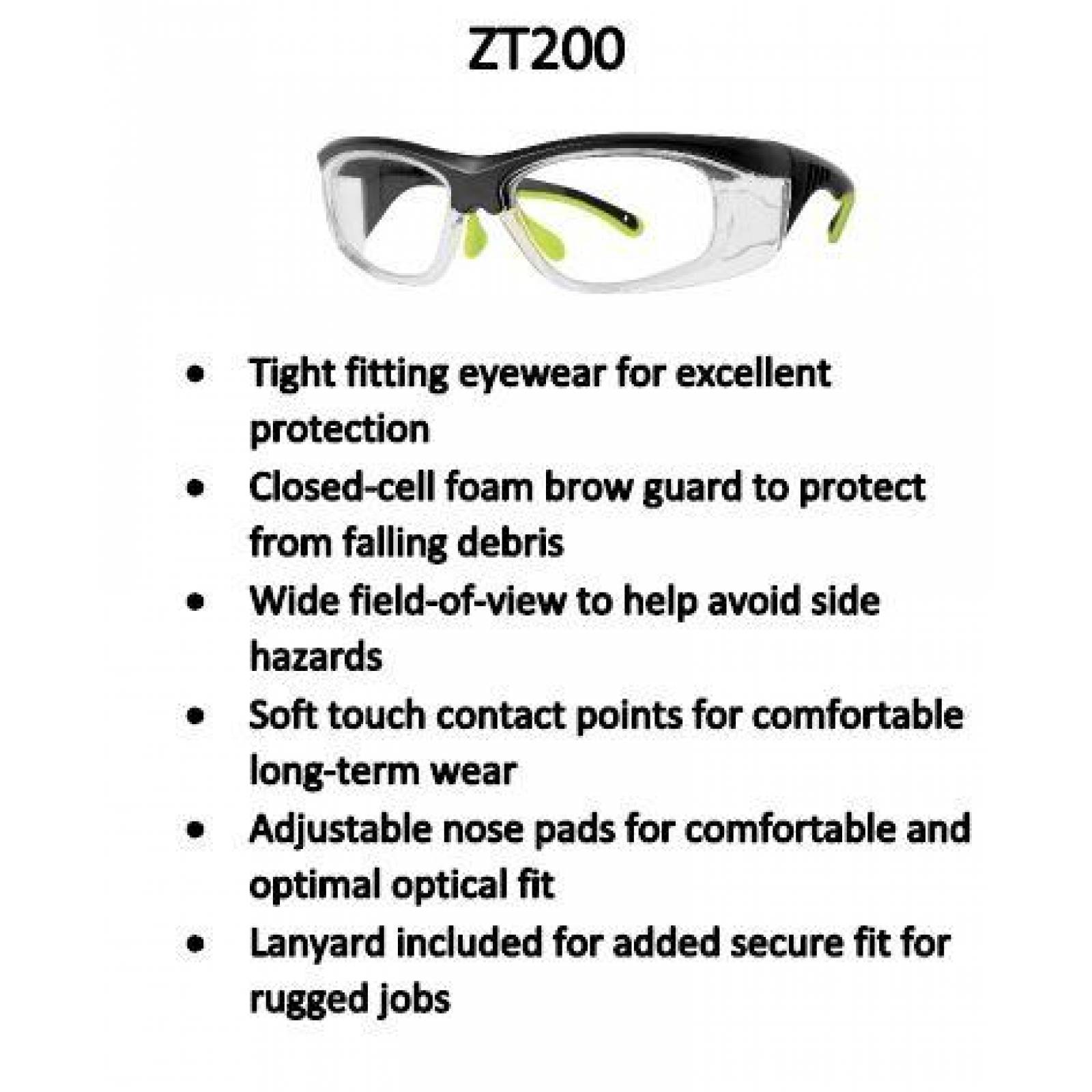Anteojo de seguridad ZT200