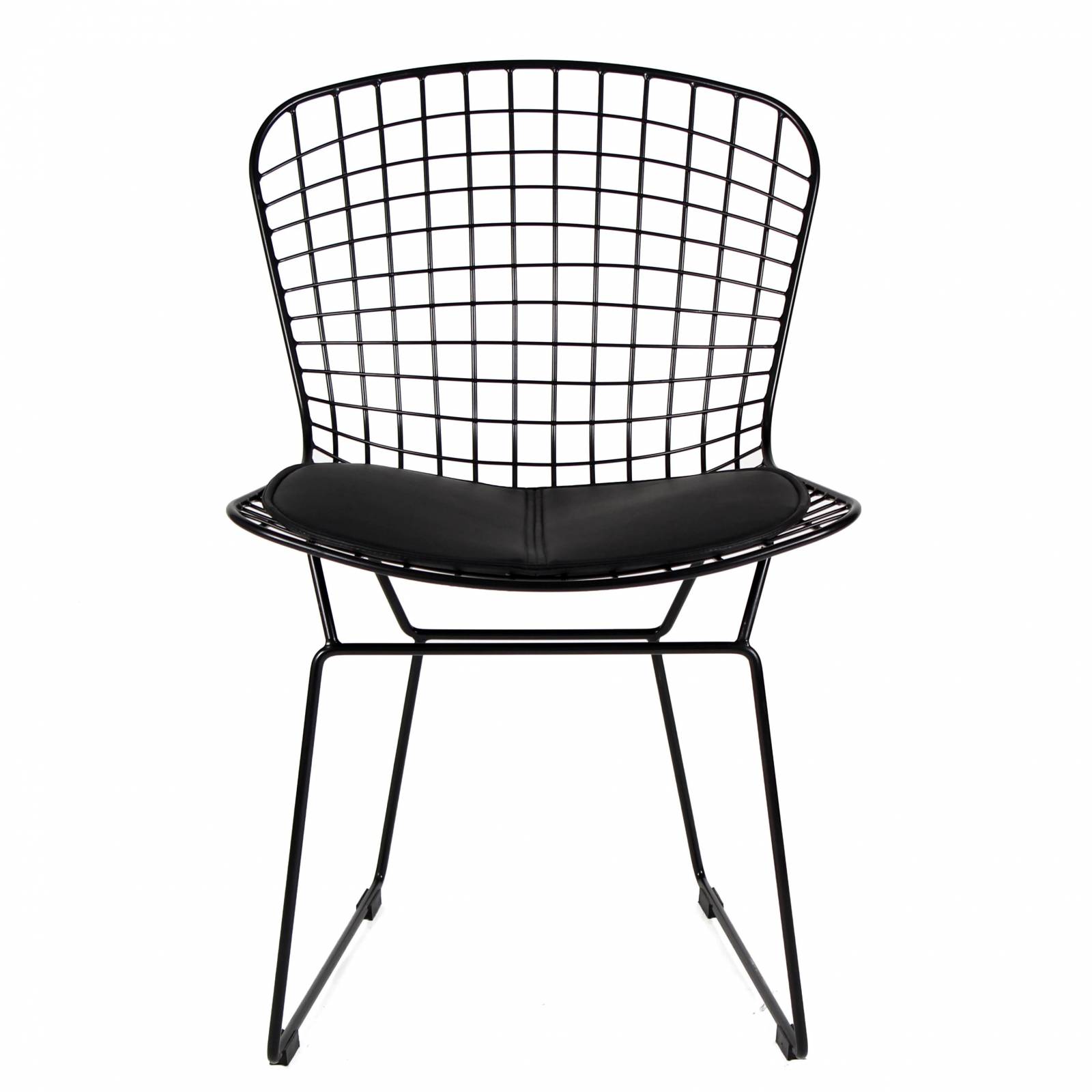 Silla Bertoia Style   Negro Mate