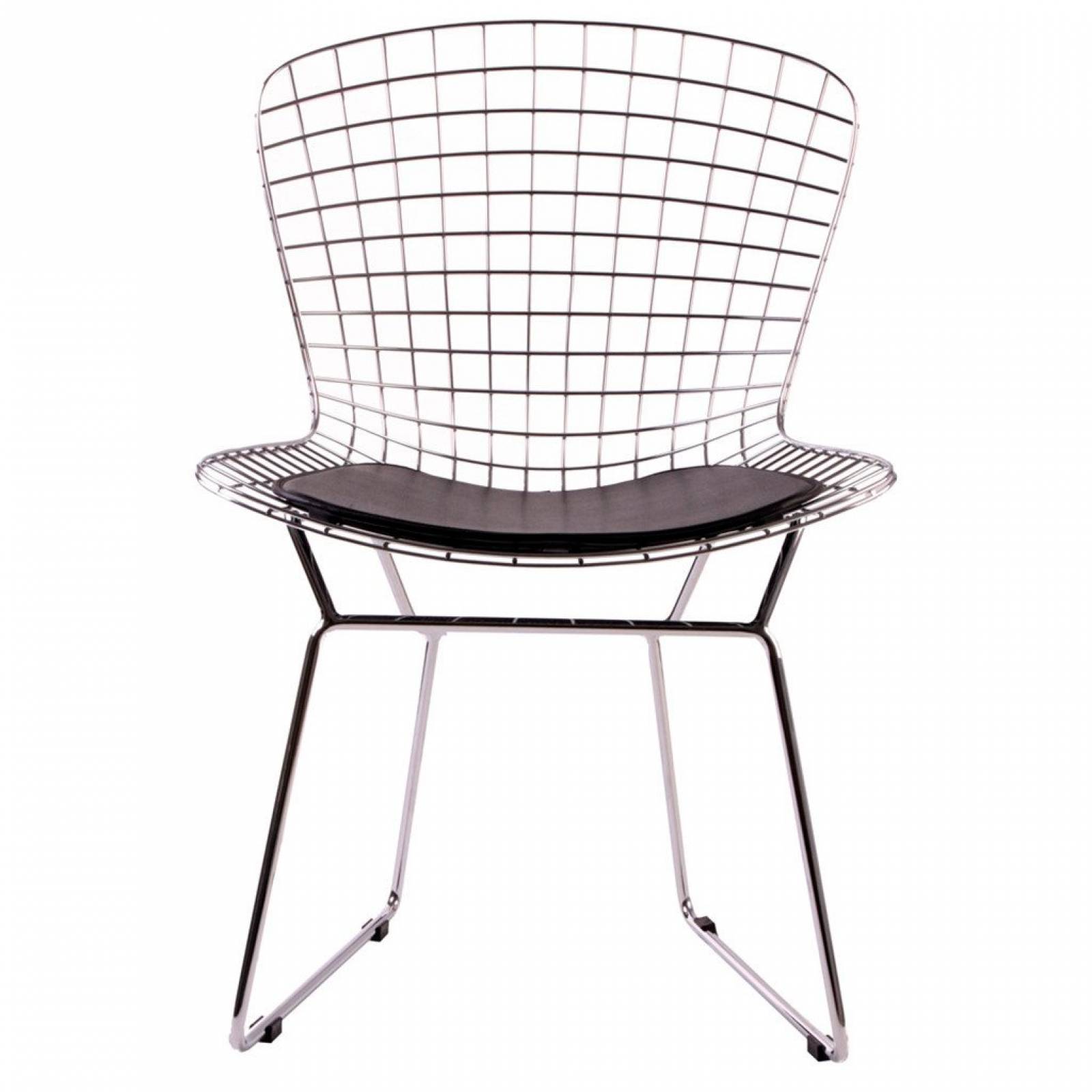 Silla Bertoia Style   Negro Mate