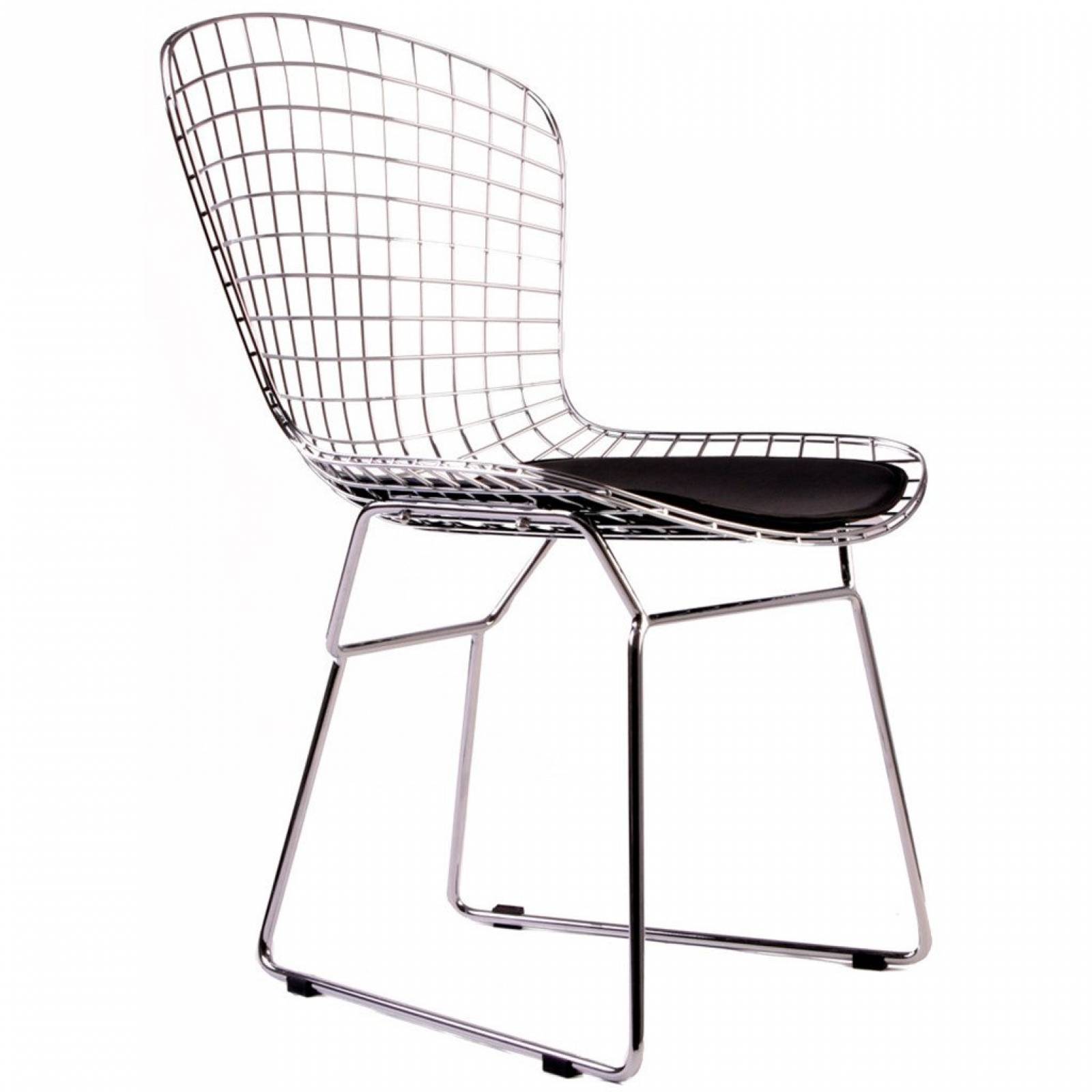 Silla Bertoia Style   Negro Mate
