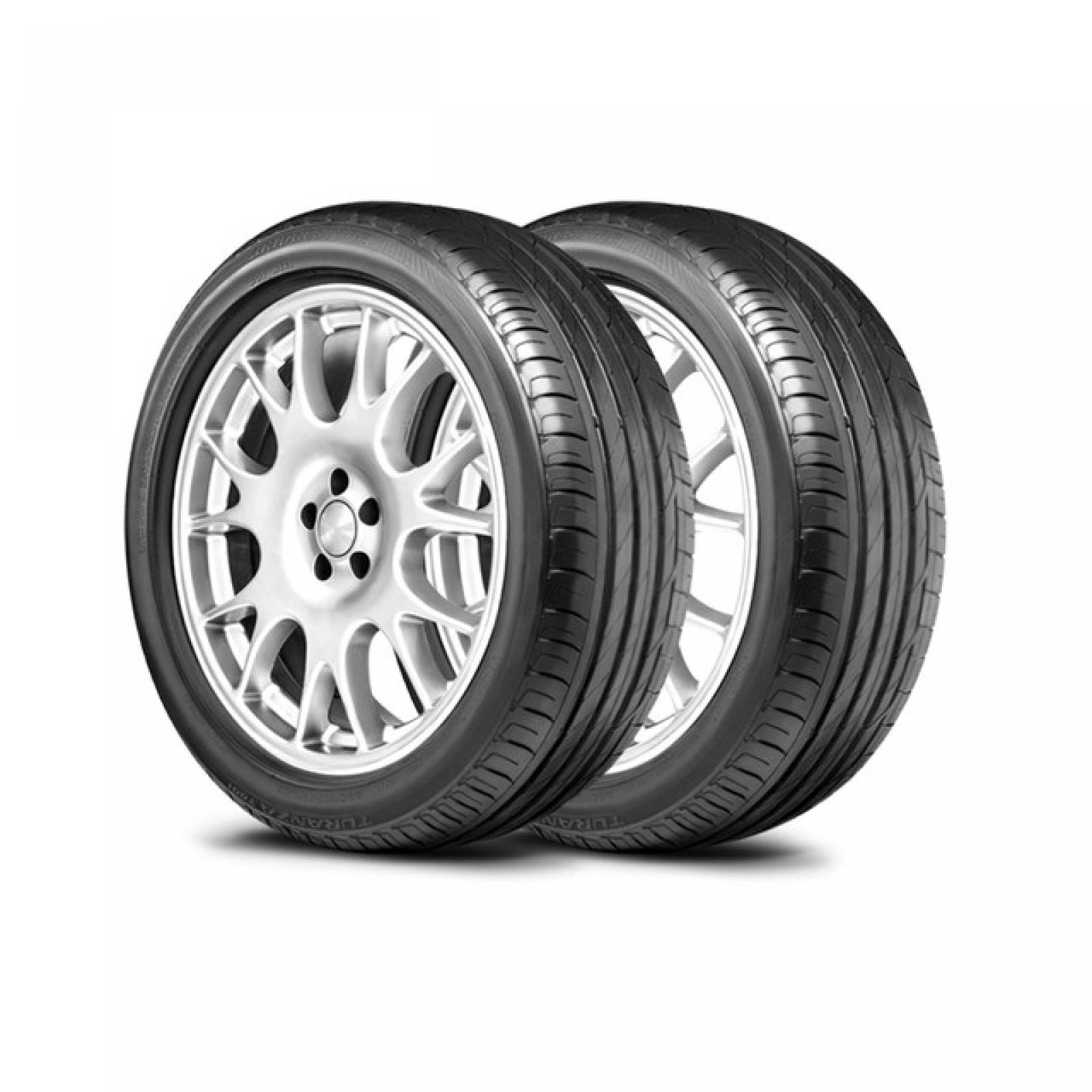 PAQUETE DE 2 LLANTAS BRIDGESTONE 205/55R16 91V TURANZA T001 EXT MOE