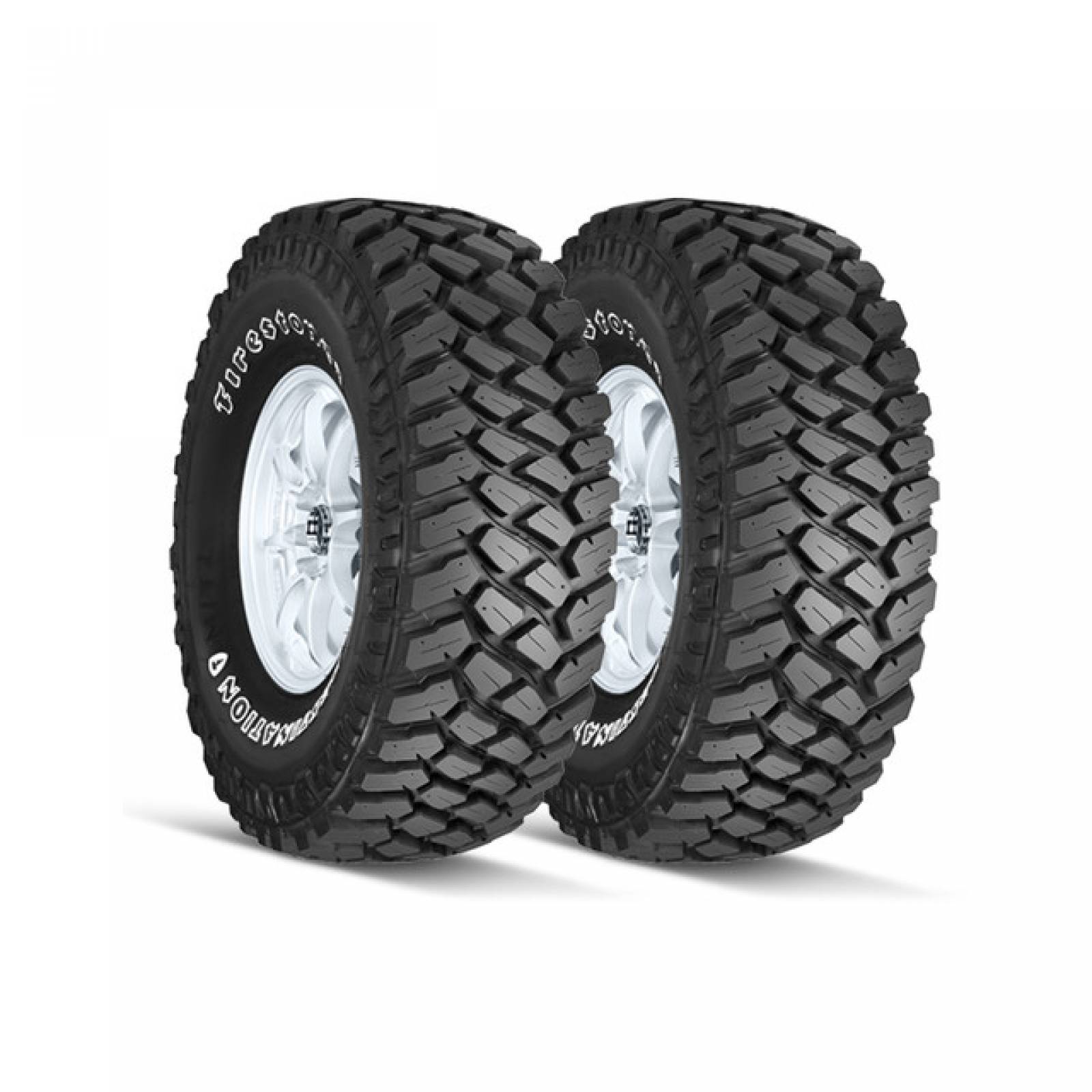 PAQUETE DE 2 LLANTAS FIRESTONE LT295/70R18 129Q DESTINATION M/T2